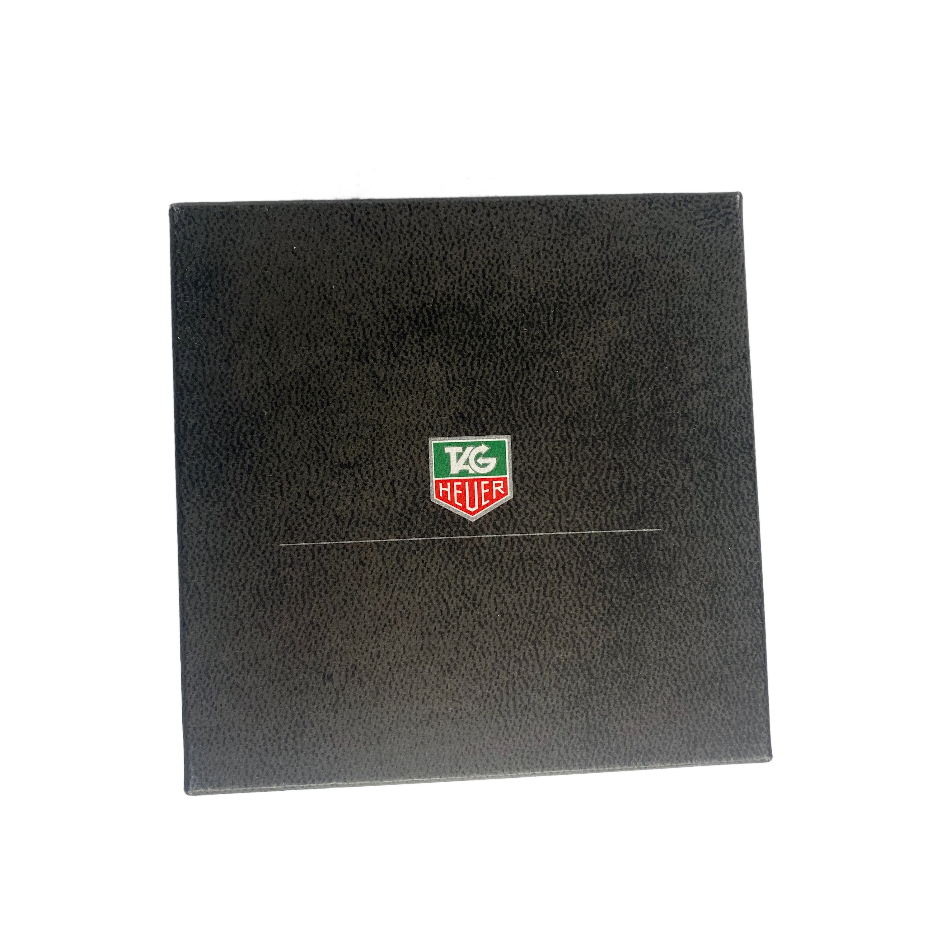 Small Tag Heuer Watch Case and Box with Booklet - luxuriantconcierge