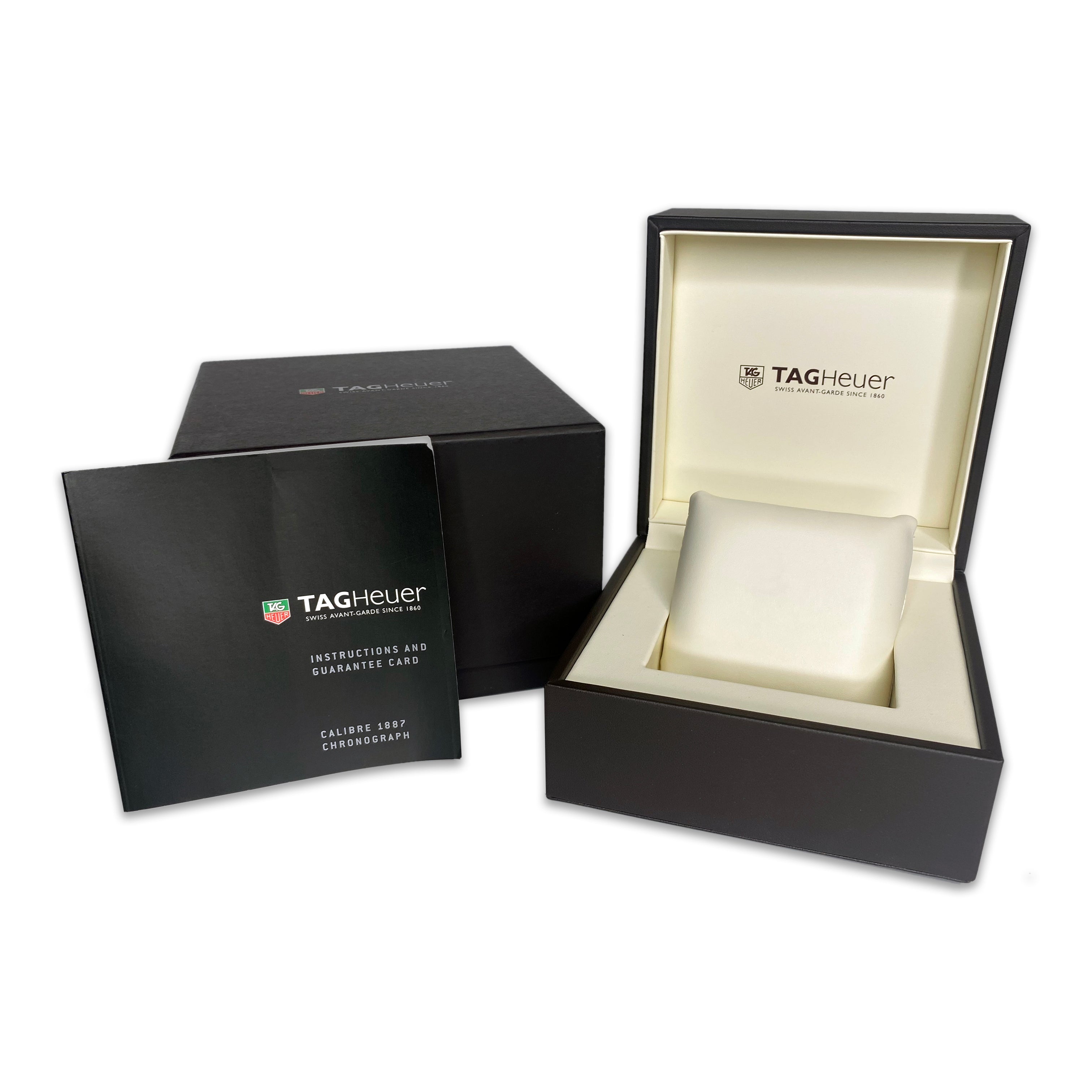 Original Tag Heuer Watch Box & Instruction Book - luxuriantconcierge