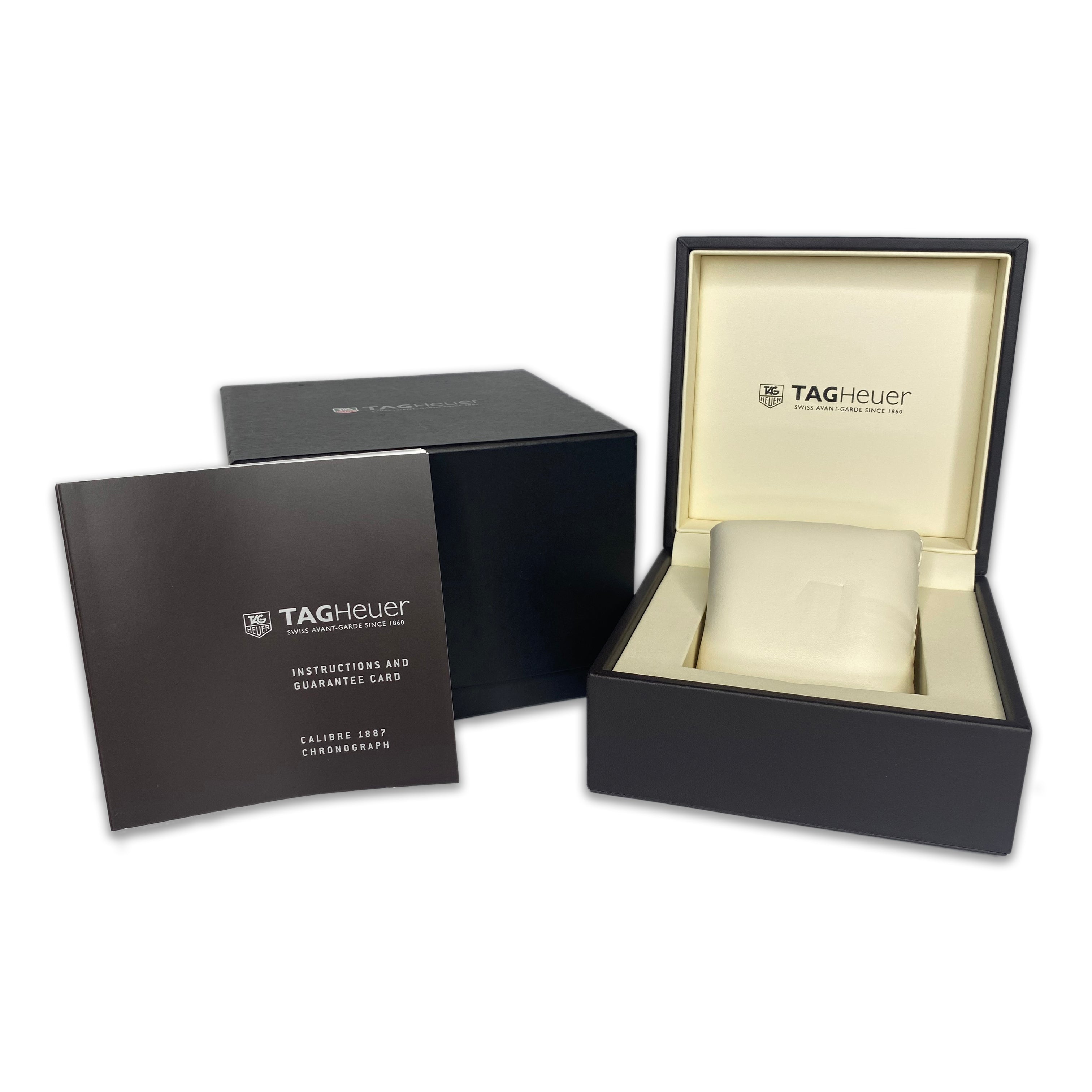 Original Tag Heuer Watch Box & Instruction Book - luxuriantconcierge