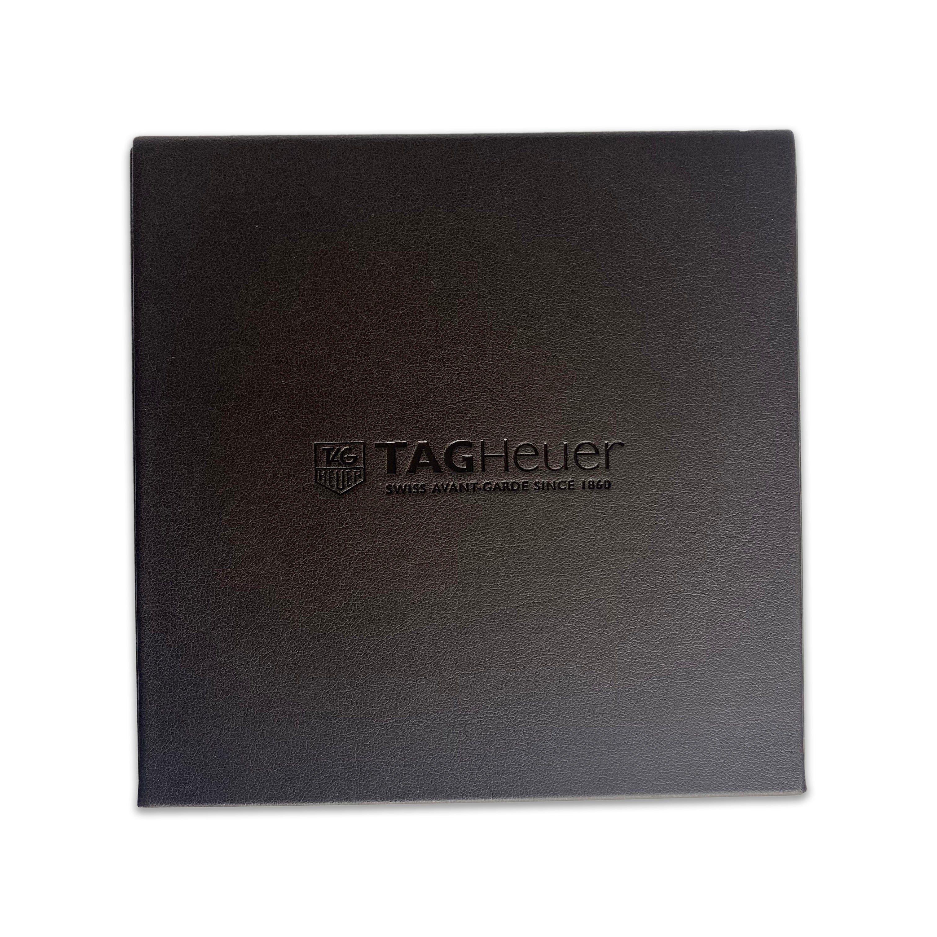 Original Tag Heuer Watch Box & Instruction Book - luxuriantconcierge