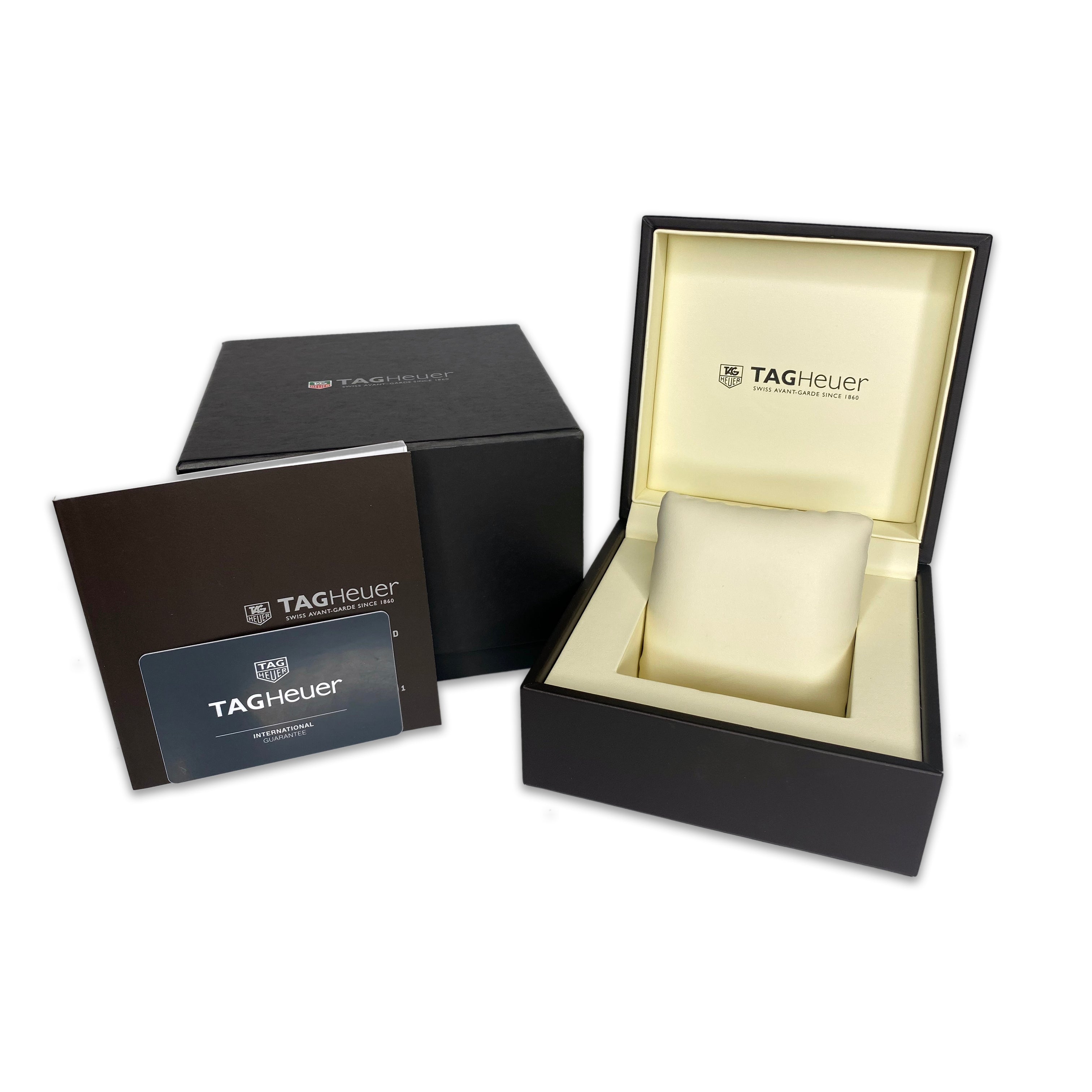 Original Tag Heuer Watch Box & Instruction Book - luxuriantconcierge
