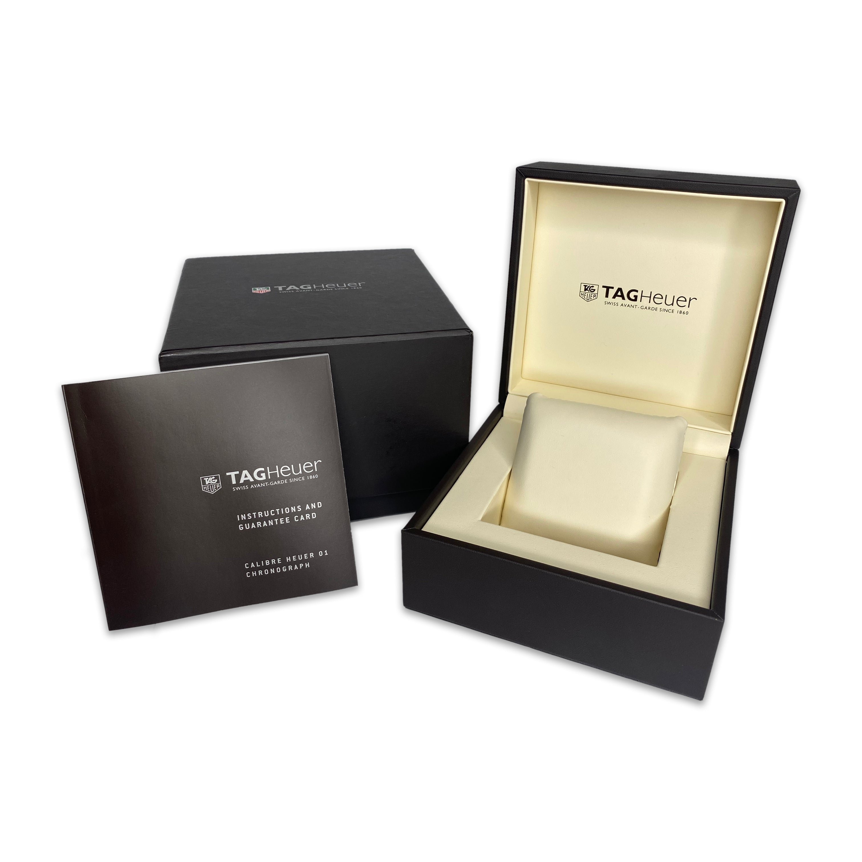 Original Tag Heuer Watch Box & Instruction Book - luxuriantconcierge
