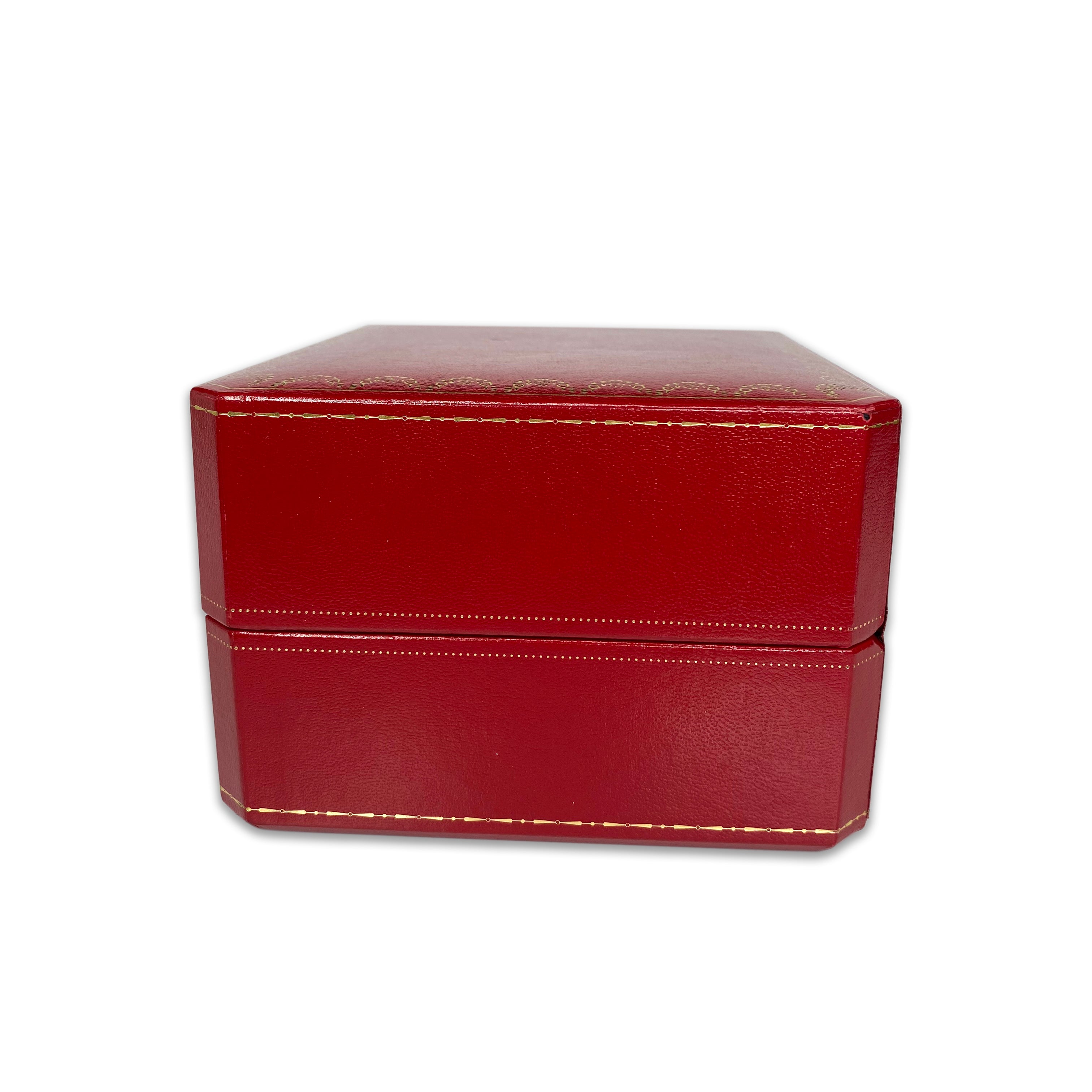 Vintage Original Cartier Watch Box with CD & Booklet Holder - luxuriantconcierge