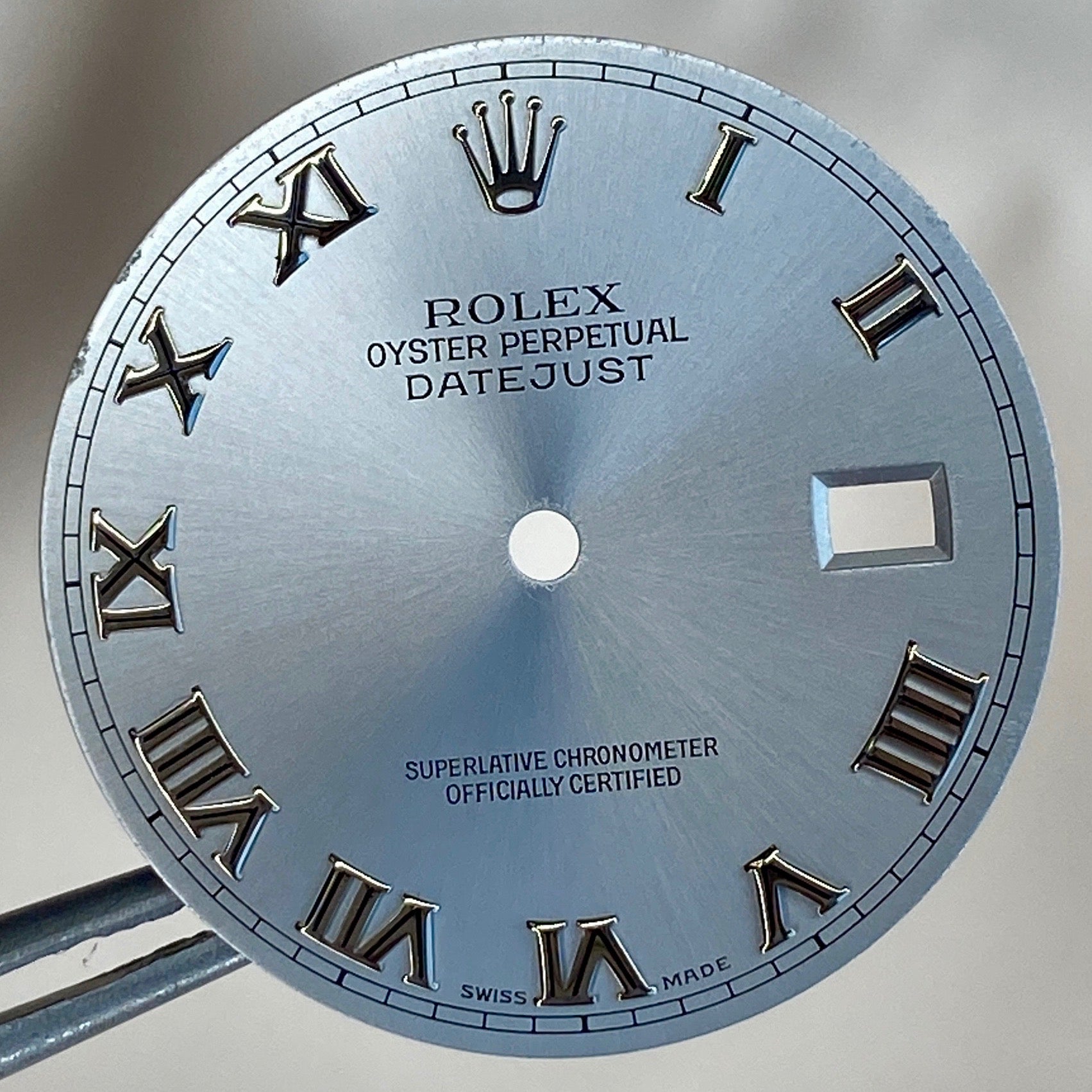 Rolex Datejust Silver Roman Numeral Dial - luxuriantconcierge