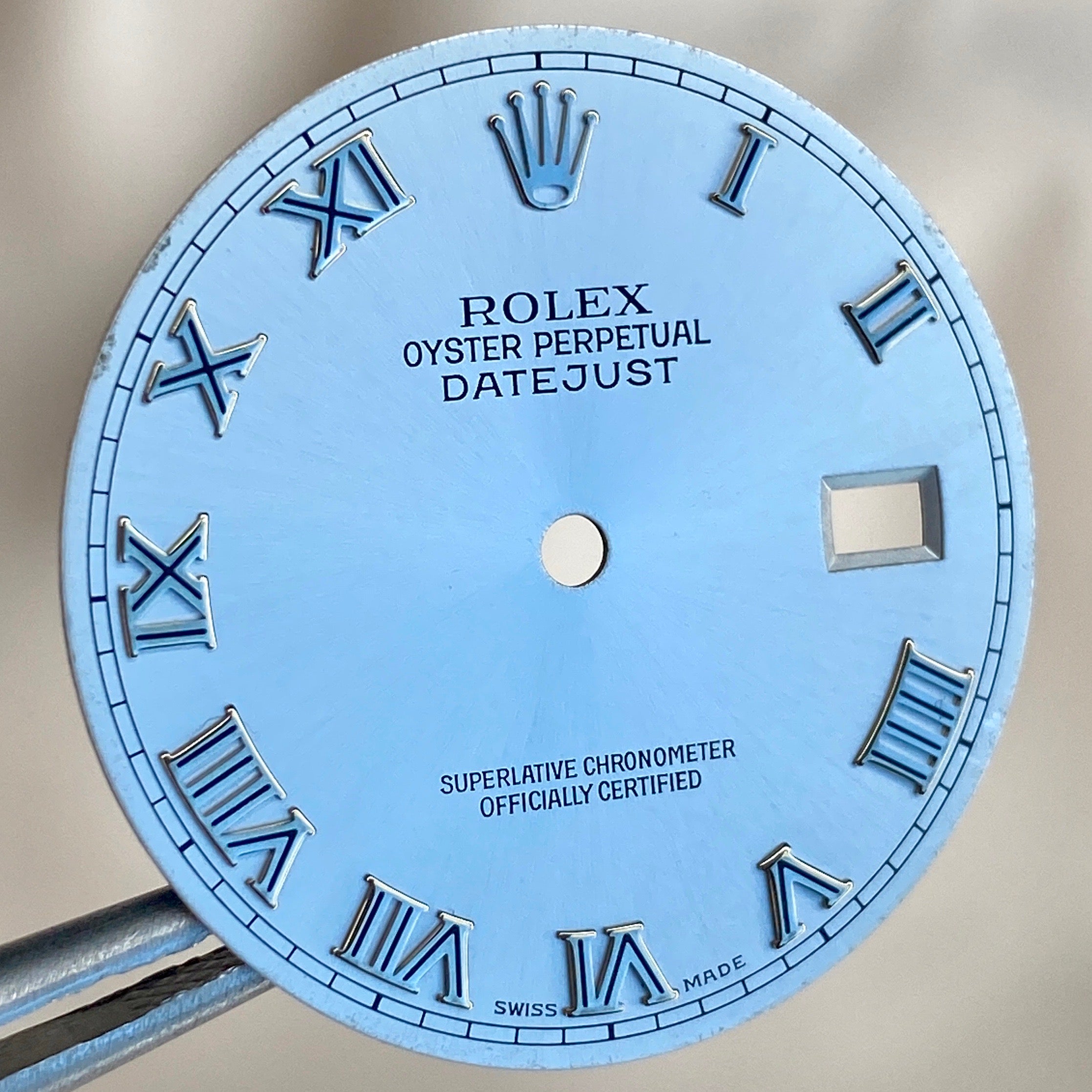 Rolex Datejust Silver Roman Numeral Dial - luxuriantconcierge