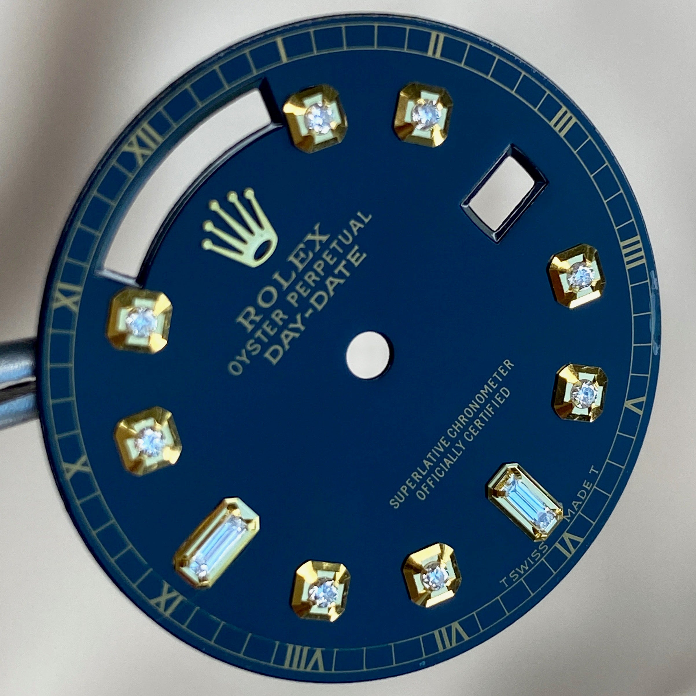 Rolex Day-Date Black Diamond Dial - luxuriantconcierge