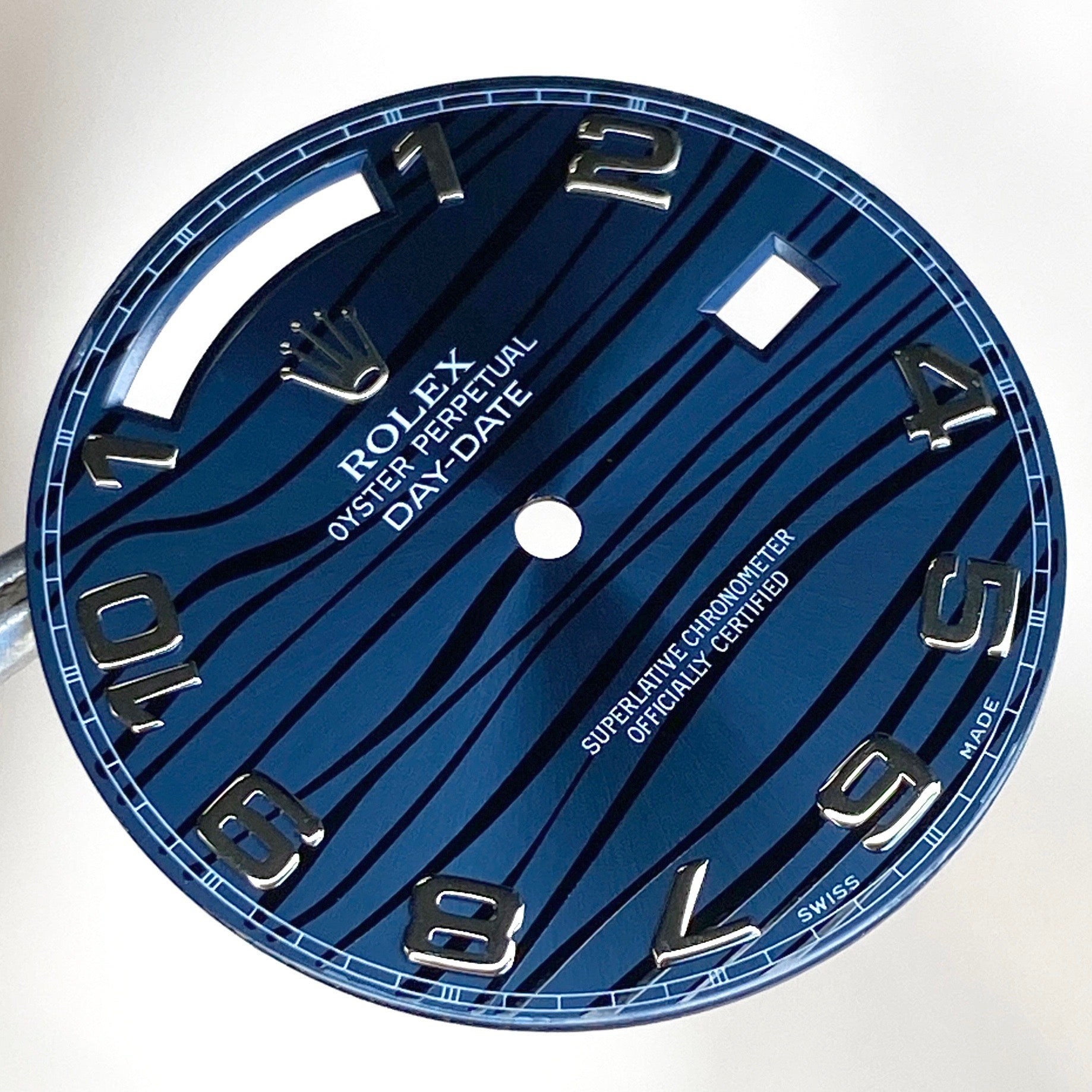 Rolex Day-Date Blue Wave Arabic Dial - luxuriantconcierge