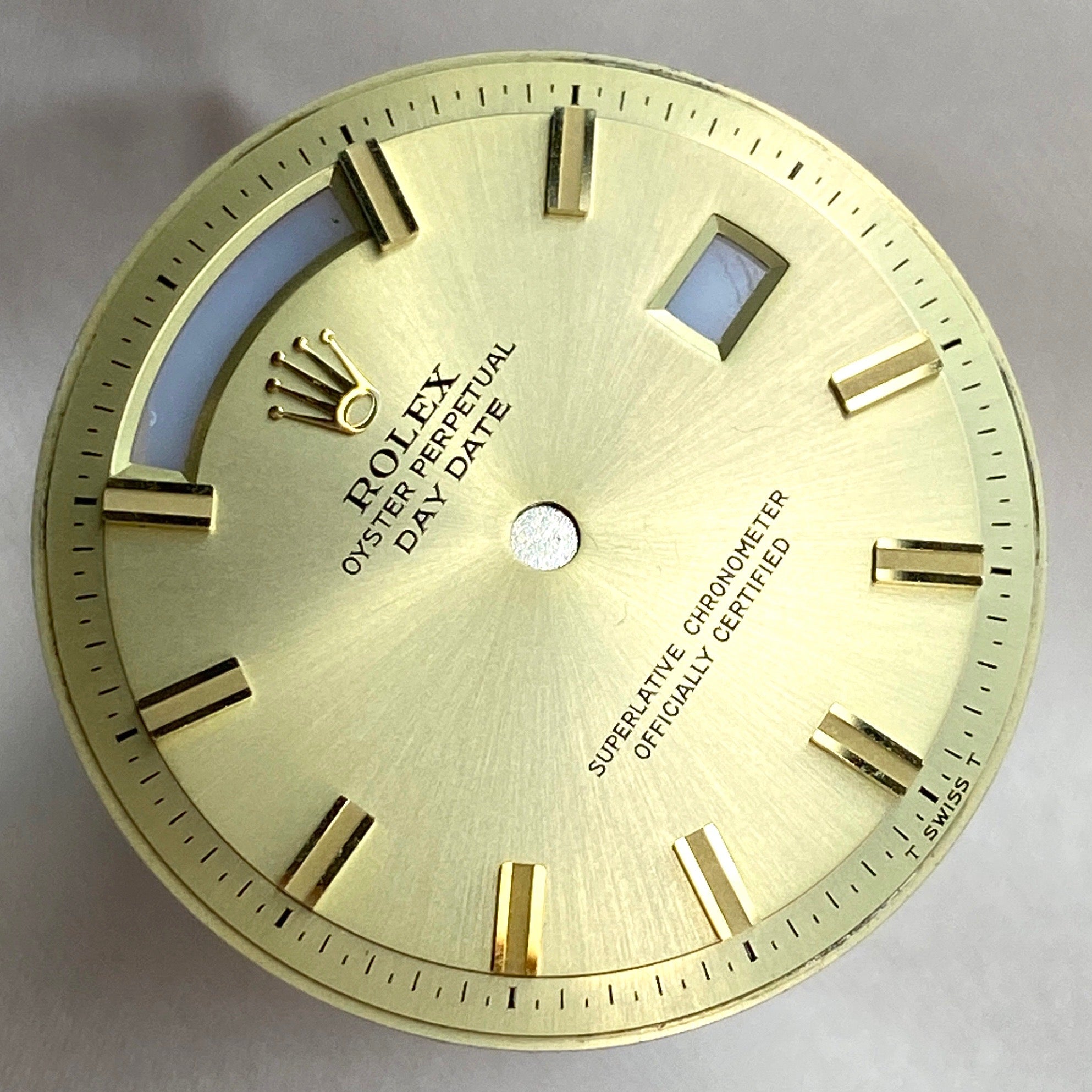 Rolex Day-Date Champagne "Fatboy" Index Dial - luxuriantconcierge