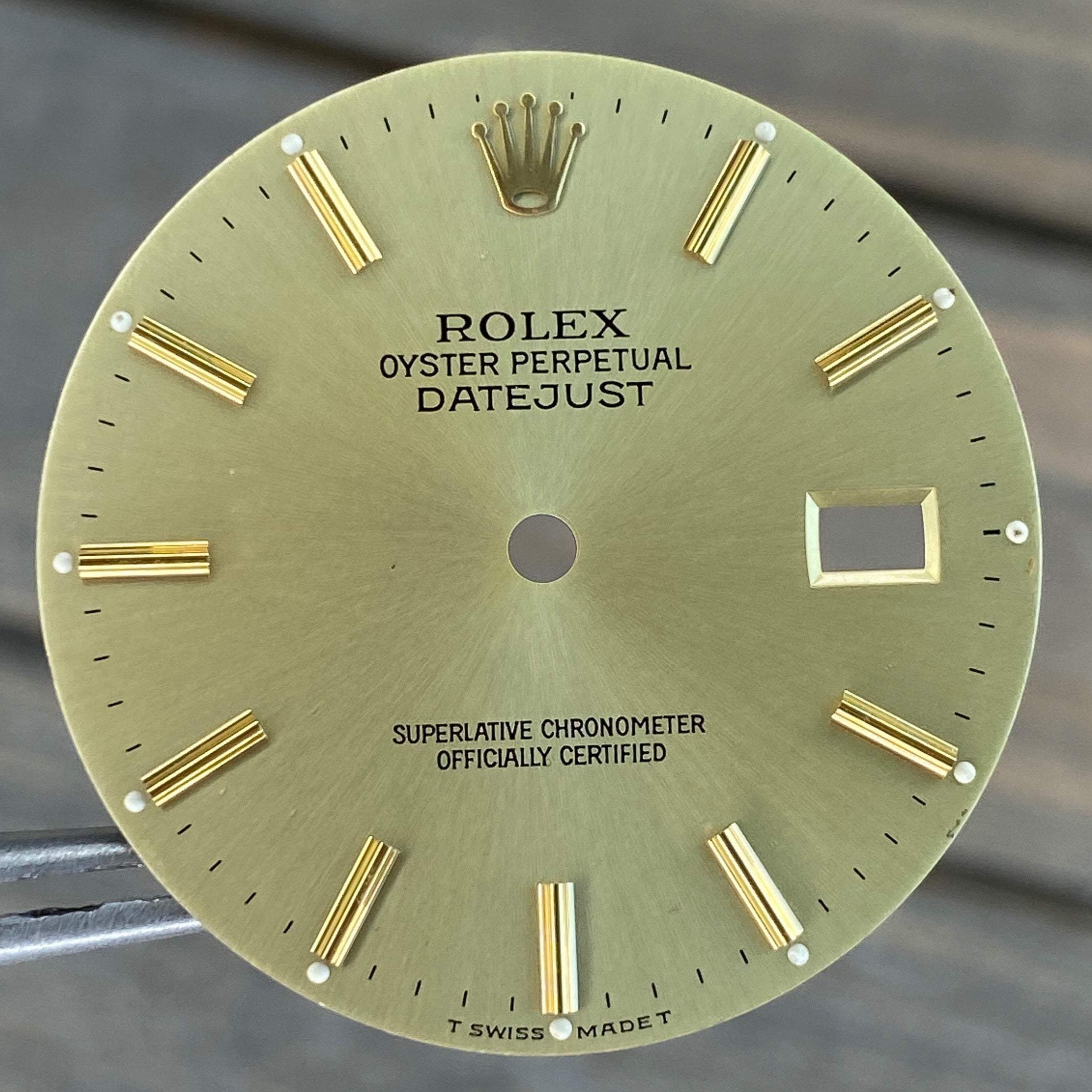 Rolex Datejust Champagne Index Dial - luxuriantconcierge