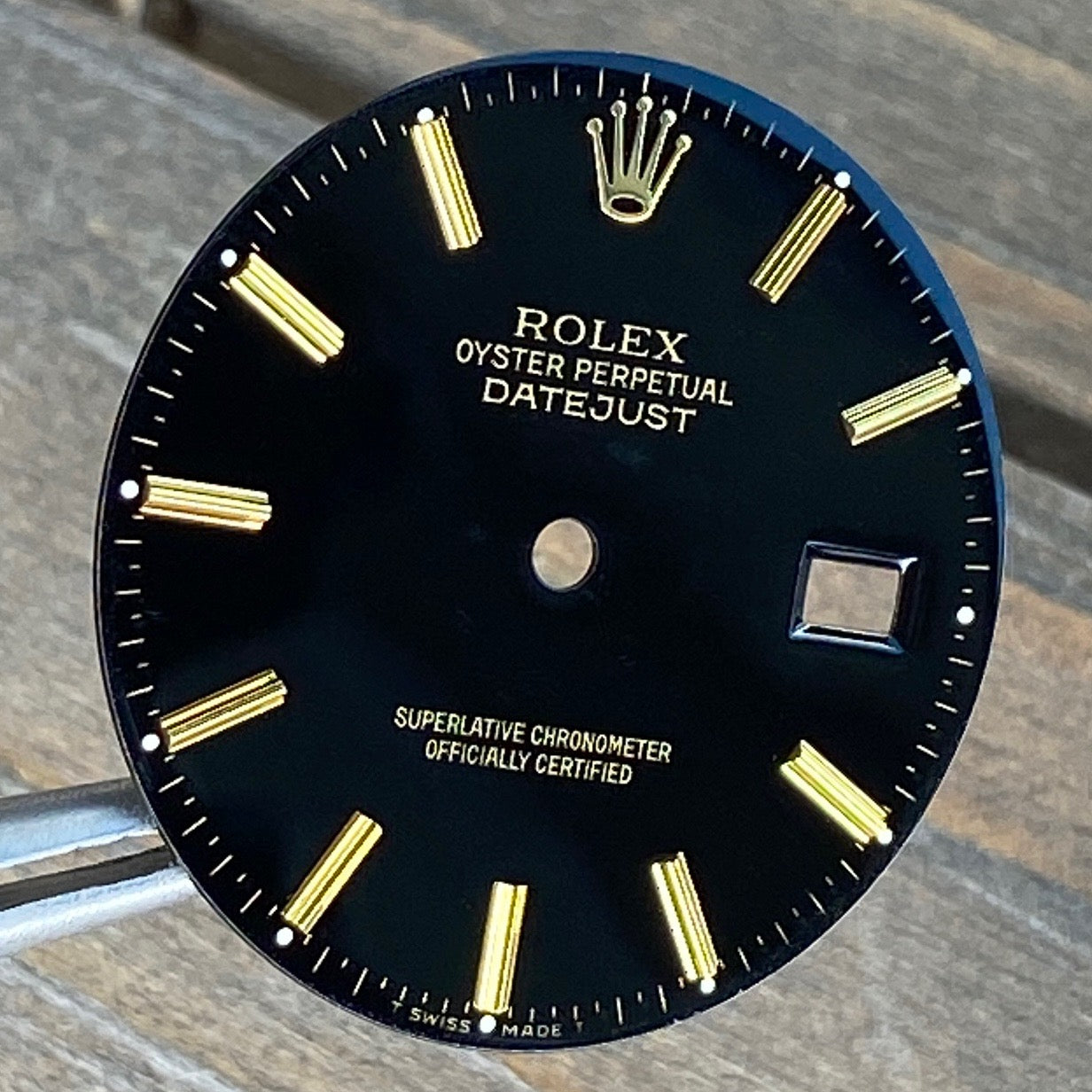 Rolex Datejust Black Index Dial - luxuriantconcierge
