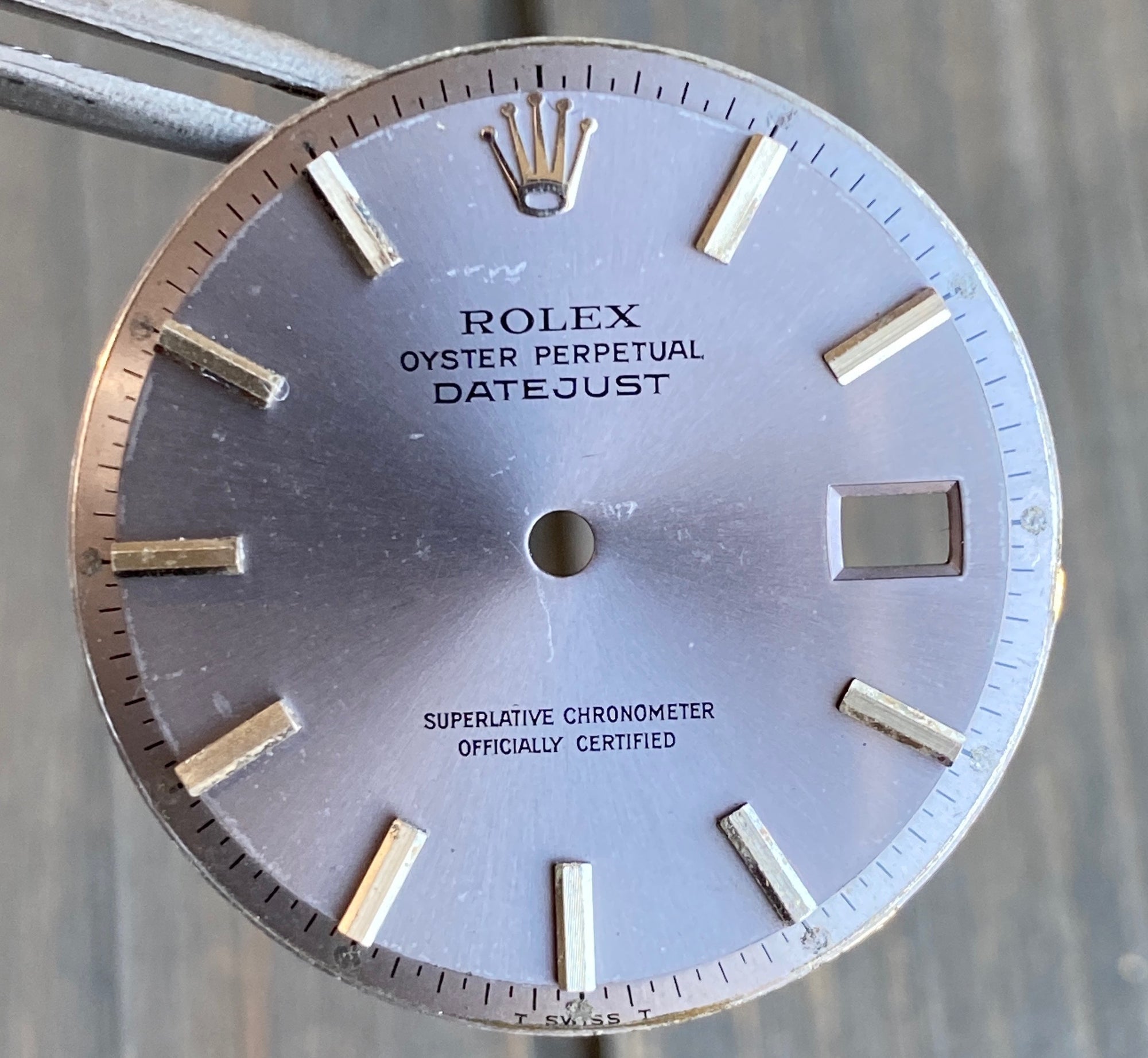 Rolex datejust shop pie pan dial