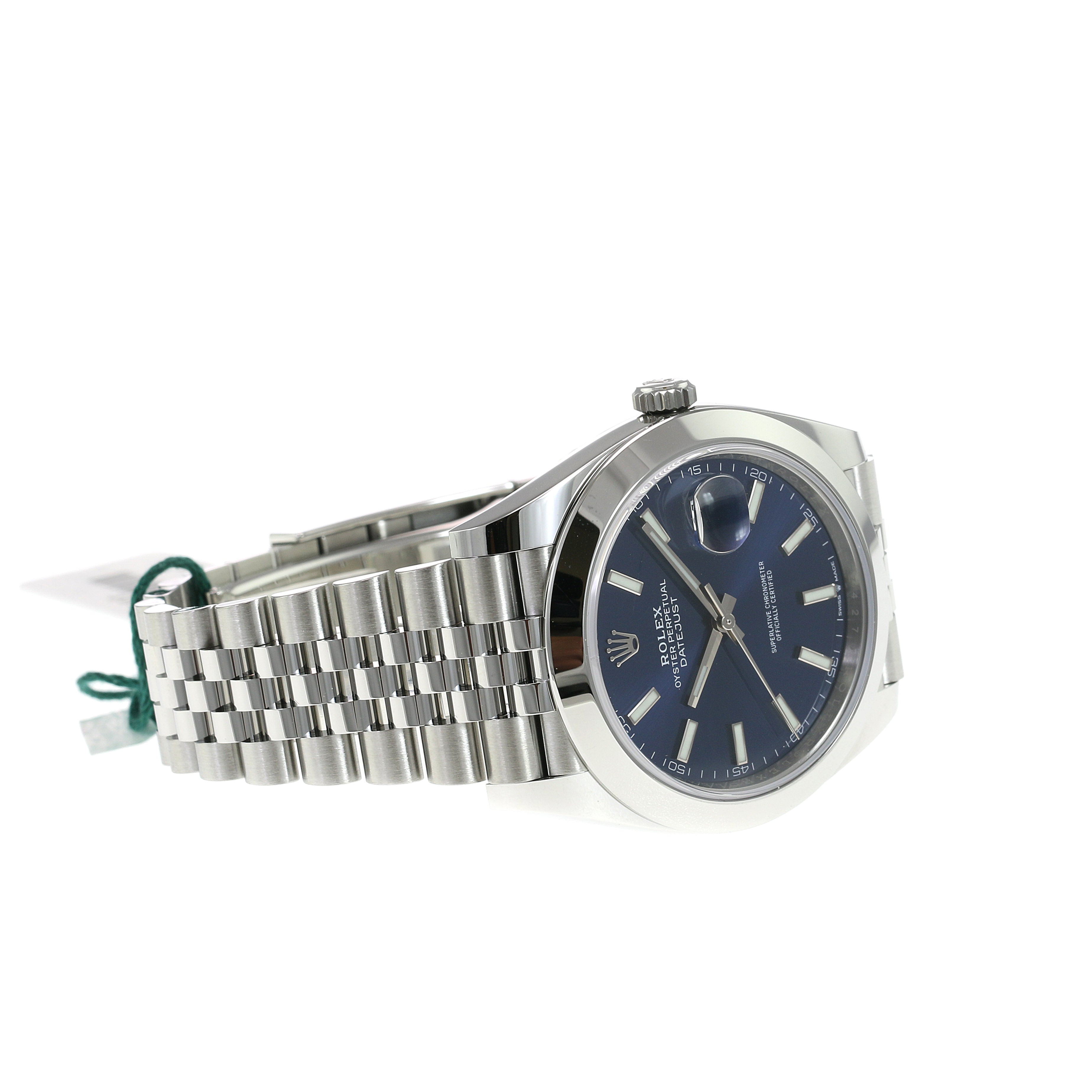 Rolex Datejust II Blue Dial Oyster Band 126300 - luxuriantconcierge