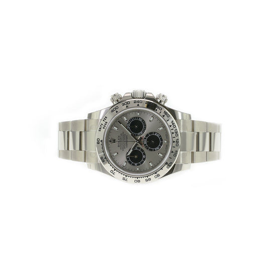 Rolex Daytona Grey Index Dial Oyster 116509 - luxuriantconcierge