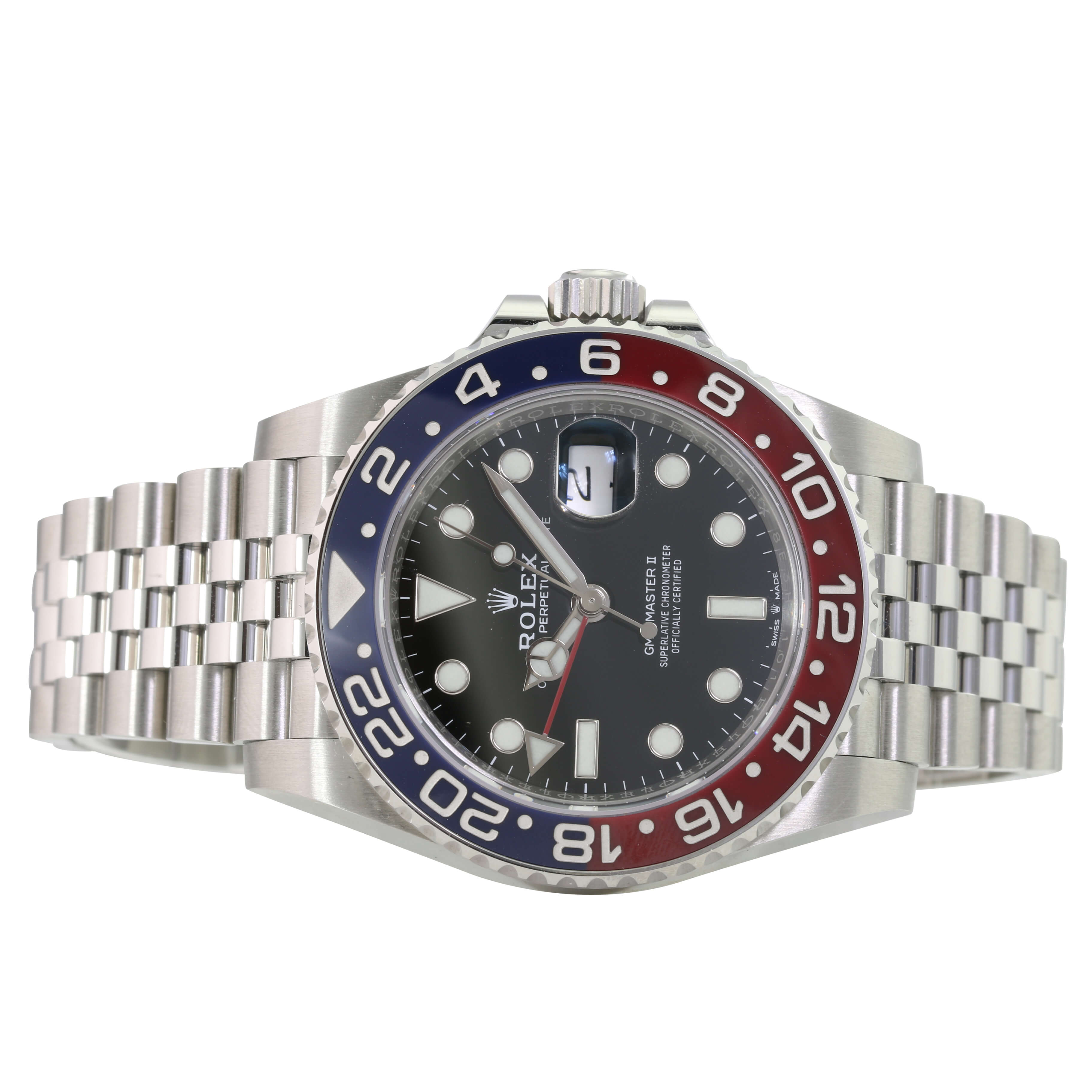 Rolex GMT-Master II "Pepsi" Jubilee Band 126710 - luxuriantconcierge