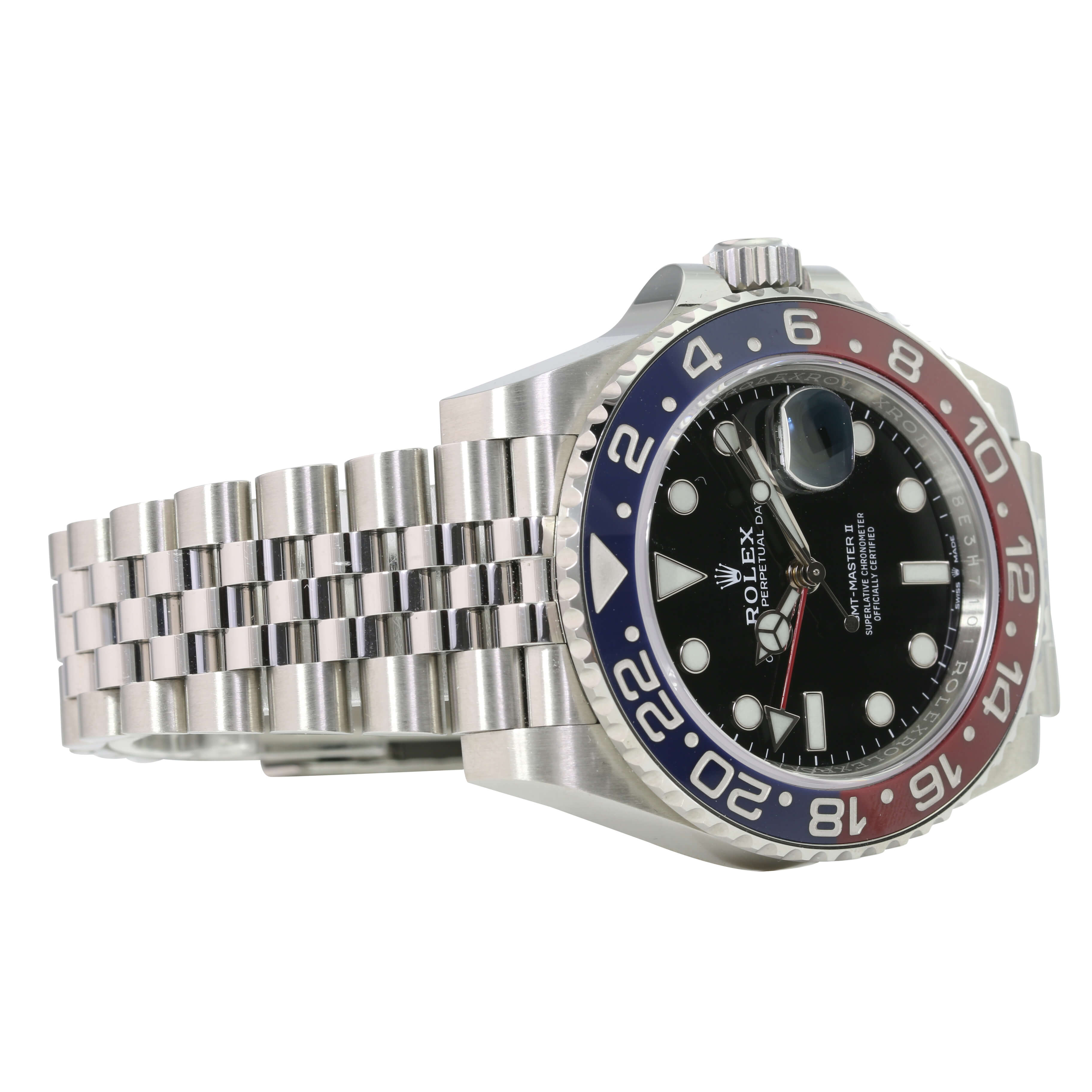 Rolex GMT-Master II "Pepsi" Jubilee Band 126710 - luxuriantconcierge