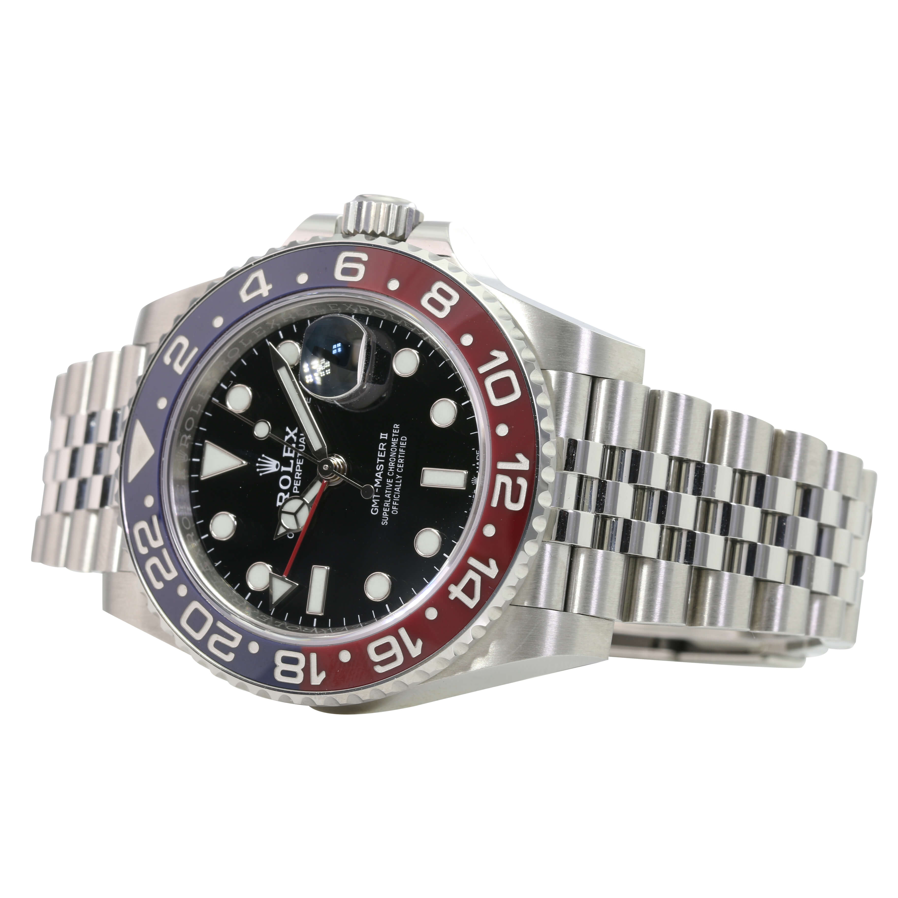 Rolex GMT-Master II "Pepsi" Jubilee Band 126710 - luxuriantconcierge