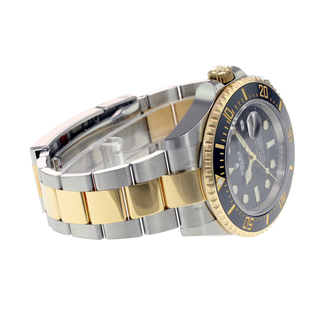 Rolex Sea-Dweller Black Dial Oyster Band 126603 - luxuriantconcierge