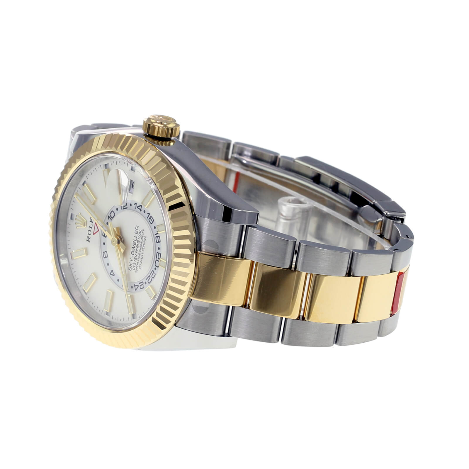 Rolex Sky-Dweller White Dial Oyster Band 326933 - luxuriantconcierge