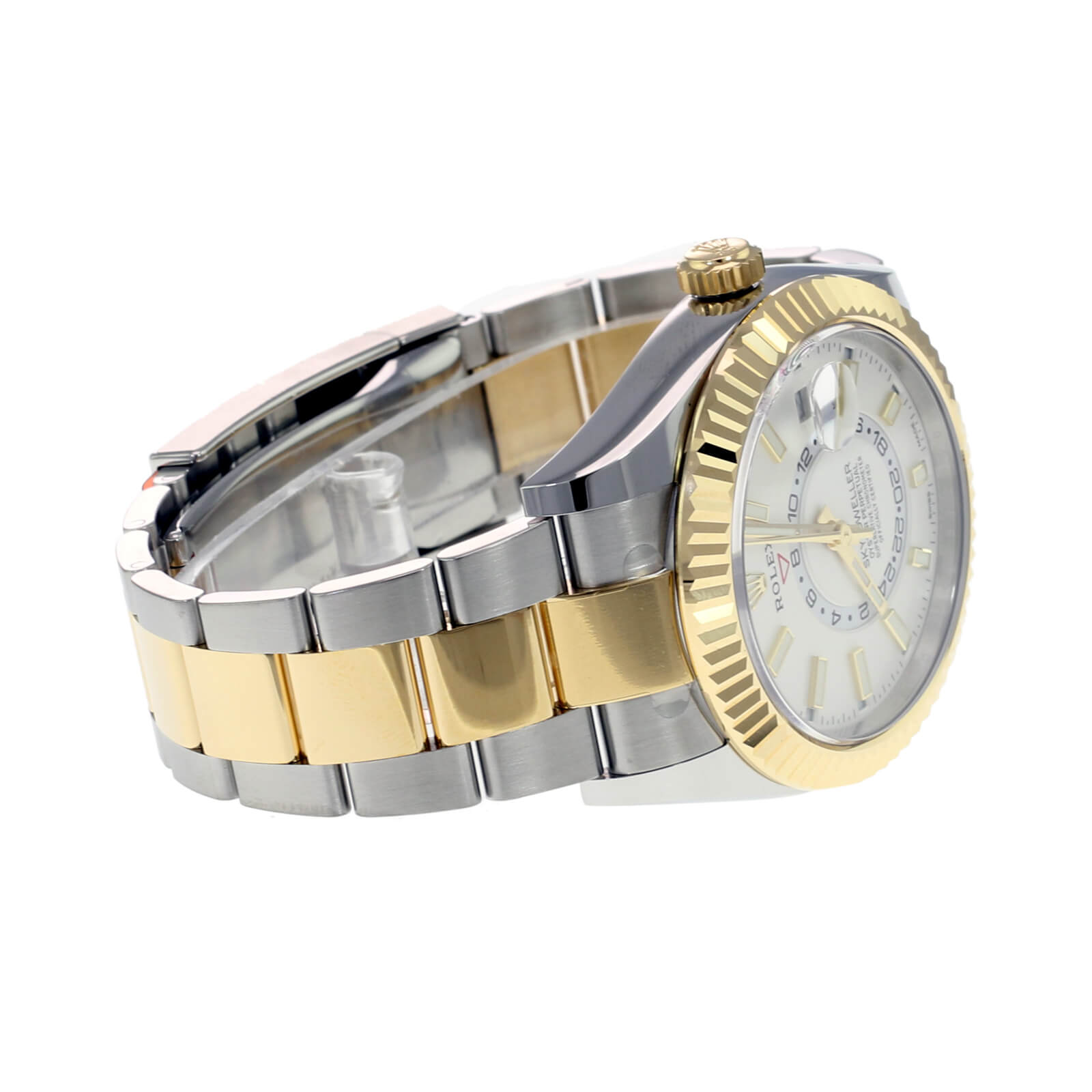 Rolex Sky-Dweller White Dial Oyster Band 326933 - luxuriantconcierge