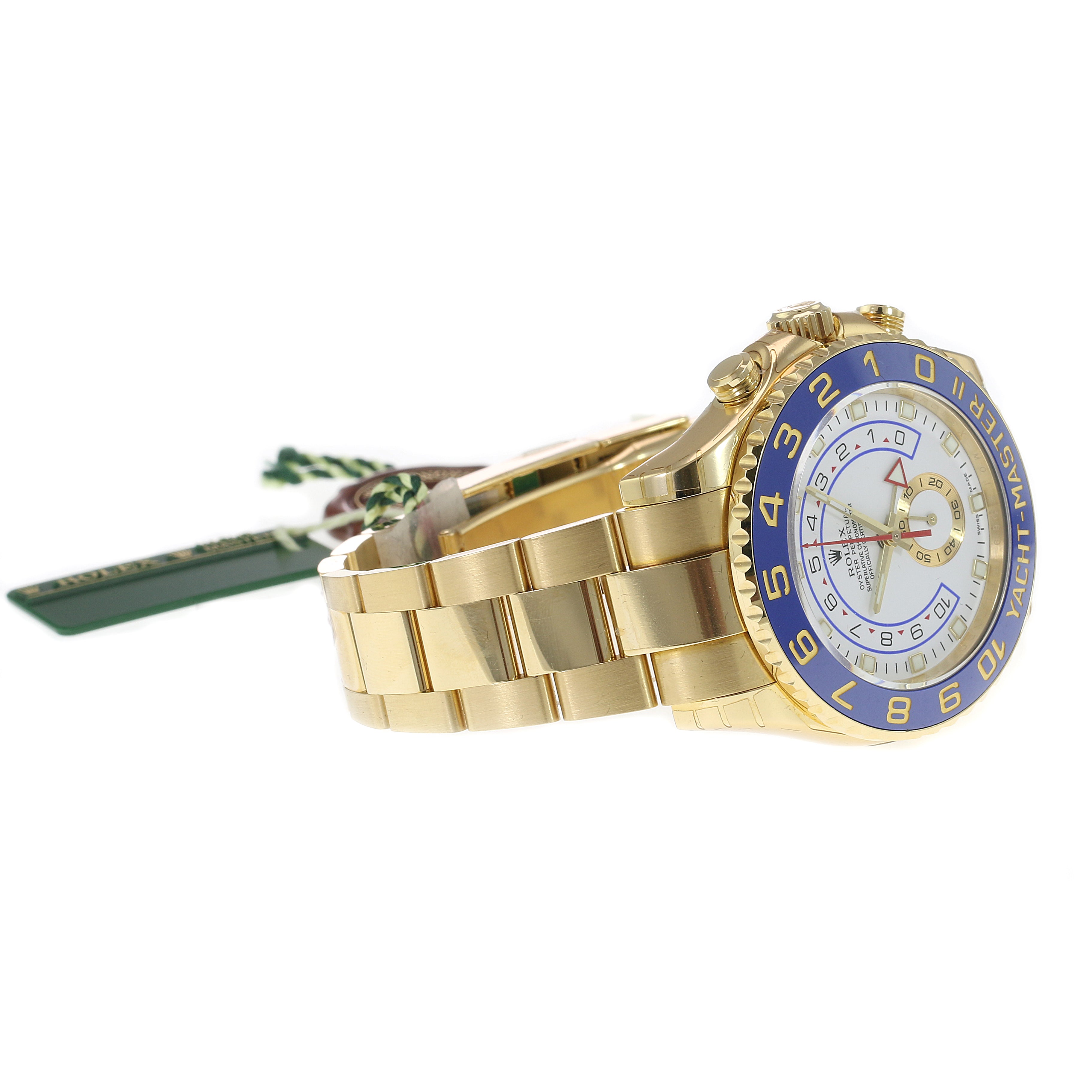 Rolex Yacht-Master II White Dial Oyster Band 116688 - luxuriantconcierge