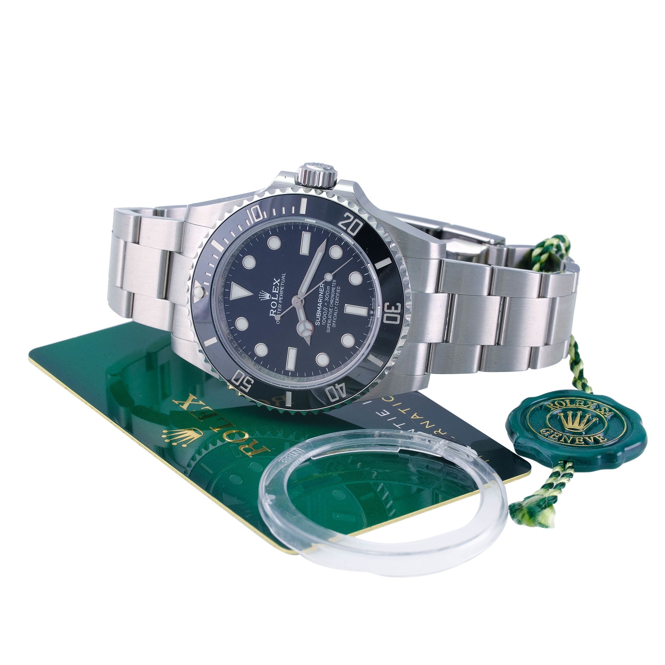 Rolex Submariner Steel Black Dial Oyster Band 124060 - luxuriantconcierge