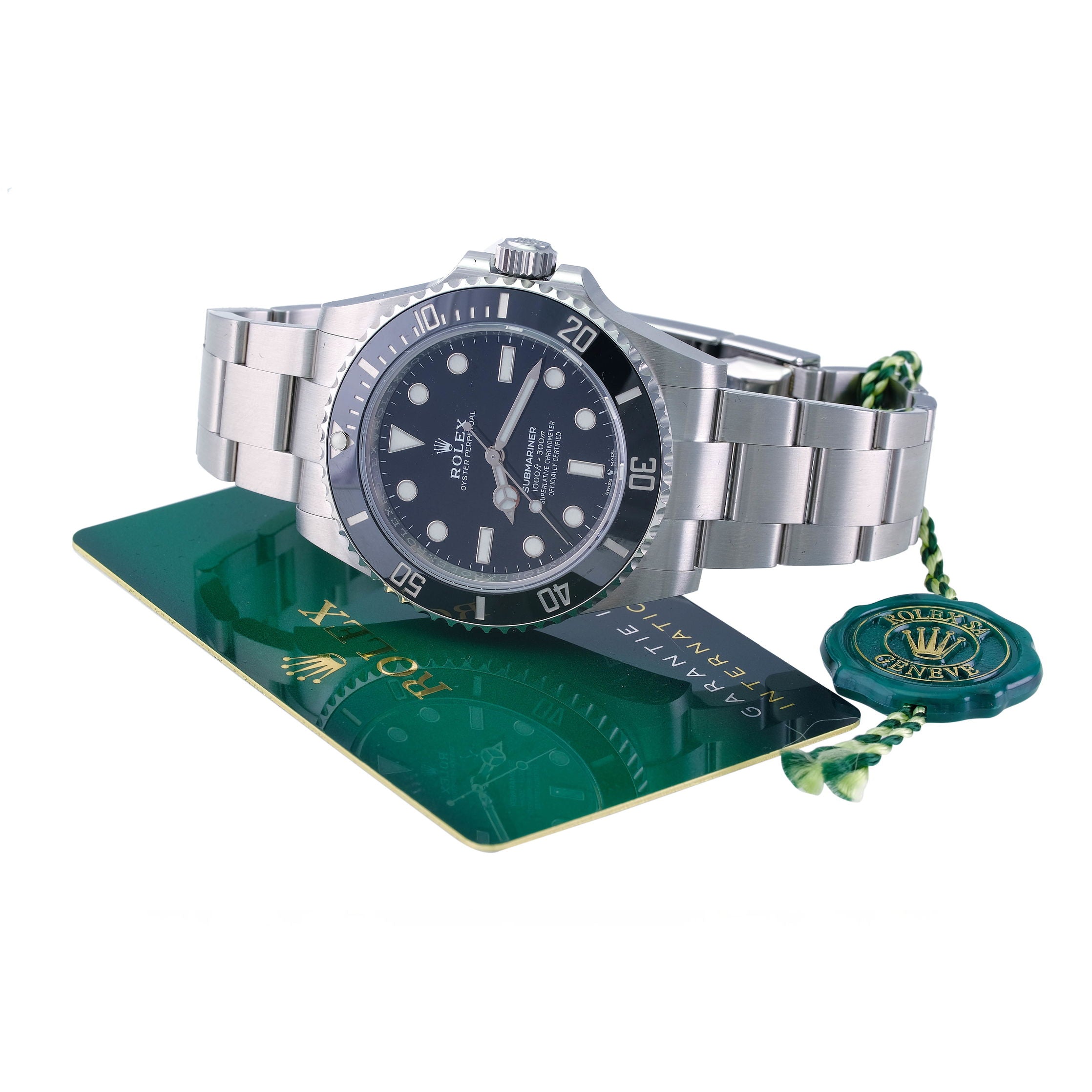 Rolex Submariner Steel Black Dial Oyster Band 124060 - luxuriantconcierge