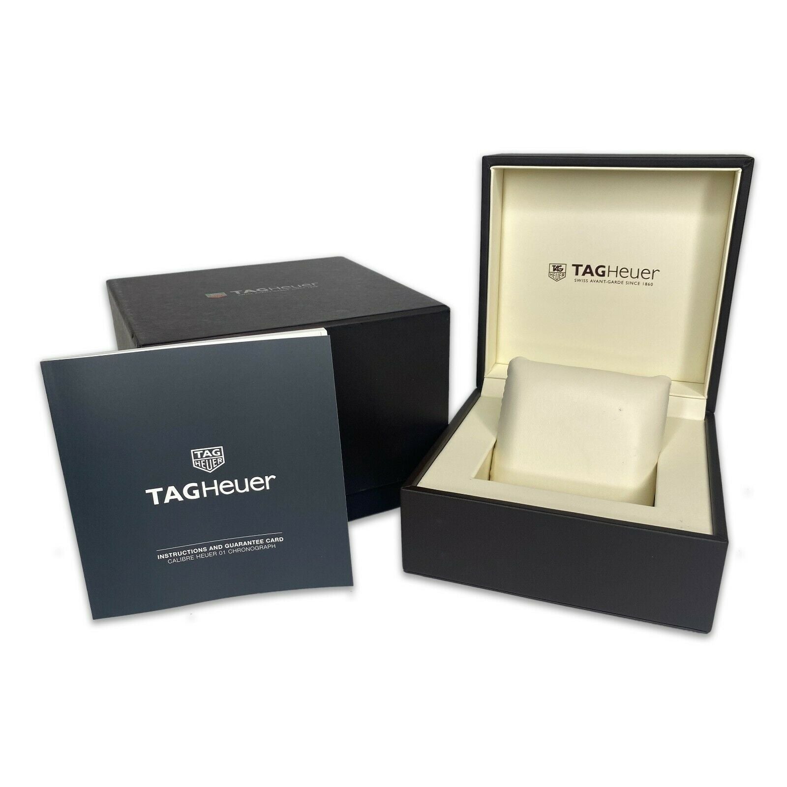 Original Tag Heuer Watch Box & Instruction Book - luxuriantconcierge