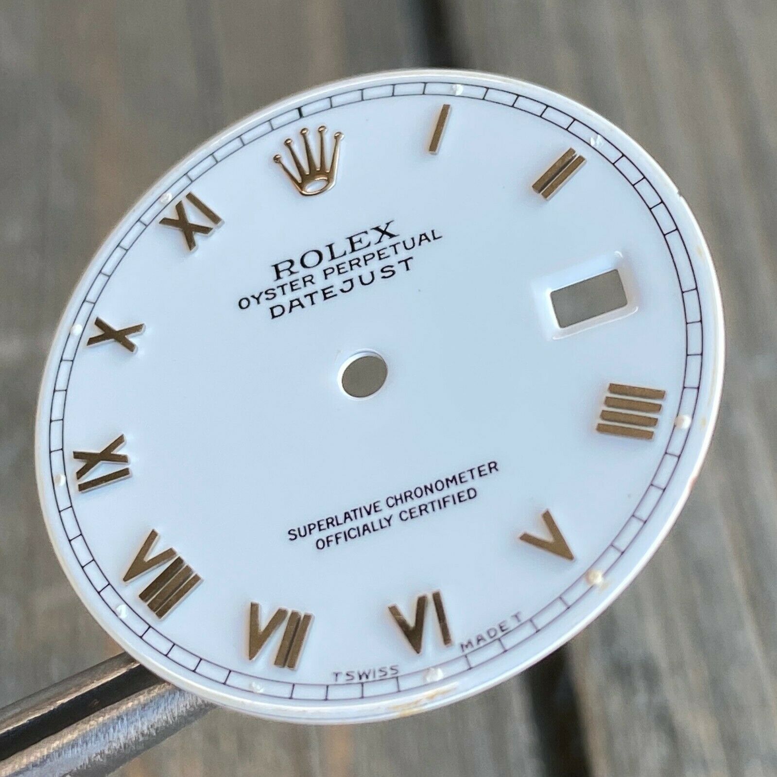 Rolex Datejust Stainless Steel White Roman Numeral Hour Marker Dial 36mm - luxuriantconcierge