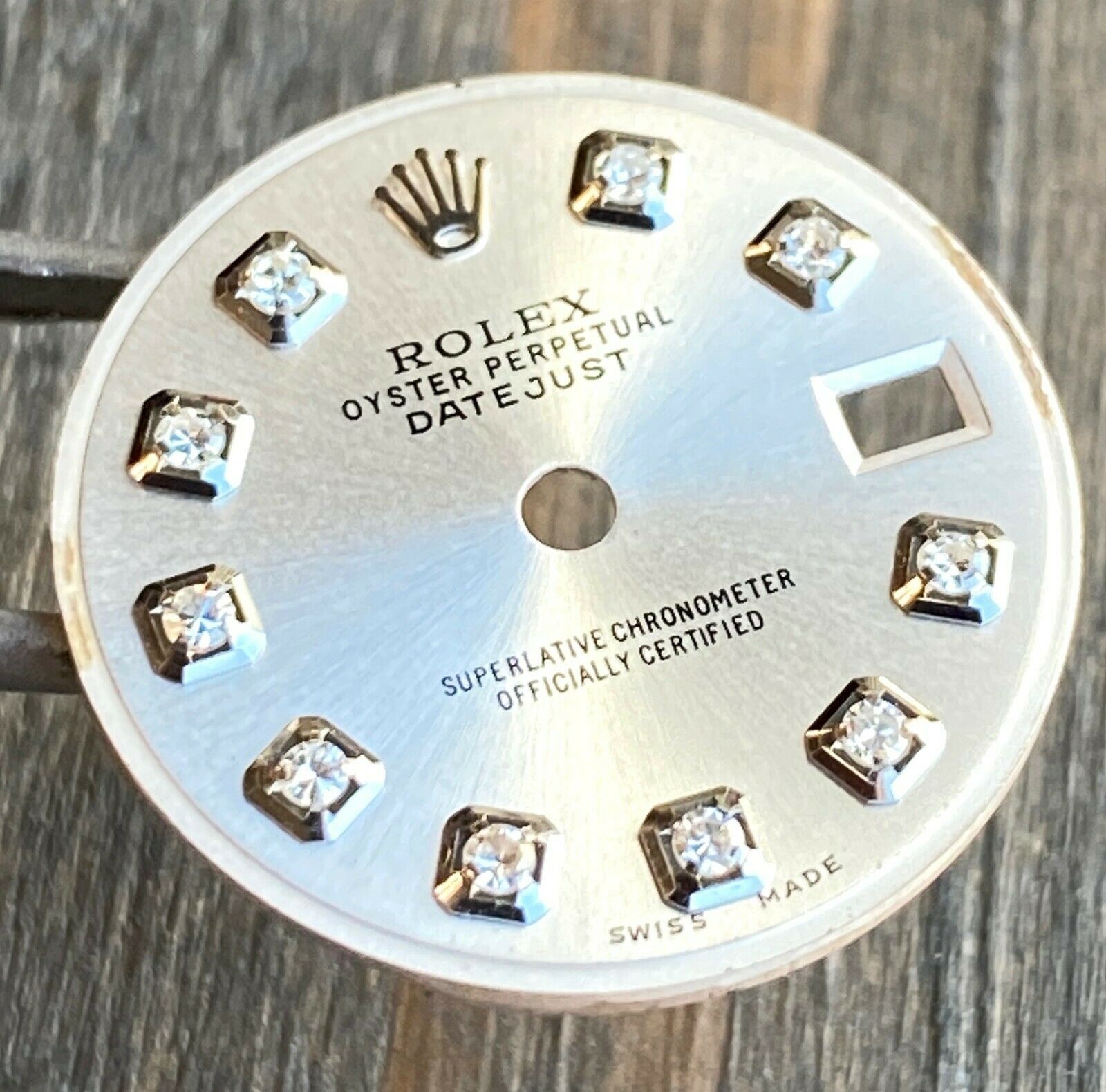 Rolex Lady Datejust Stainless Steel Silver Diamond Hour Marker Dial 26mm - luxuriantconcierge