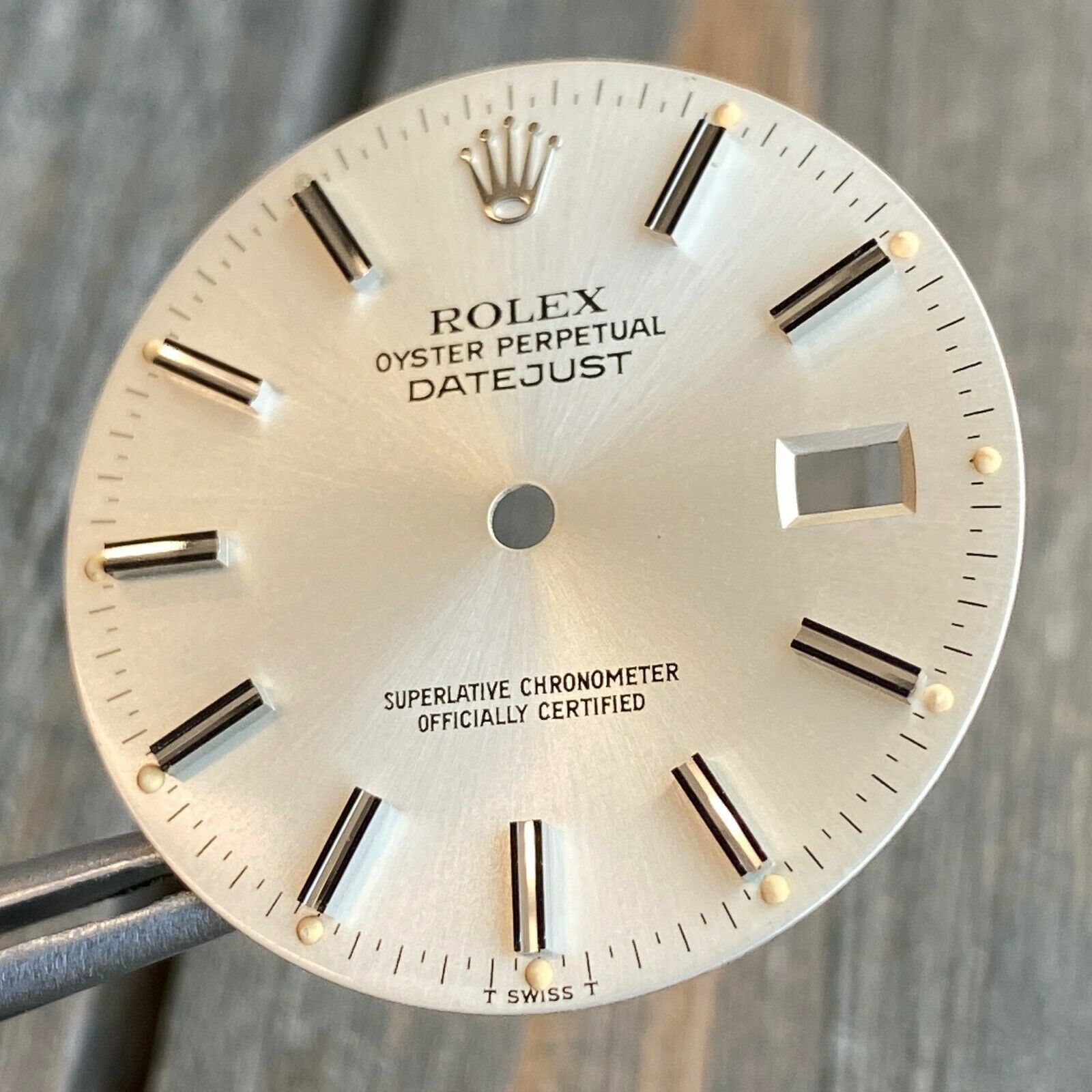 Original Rolex Datejust Steel Silver Index Dial 36mm - 100% Original - luxuriantconcierge