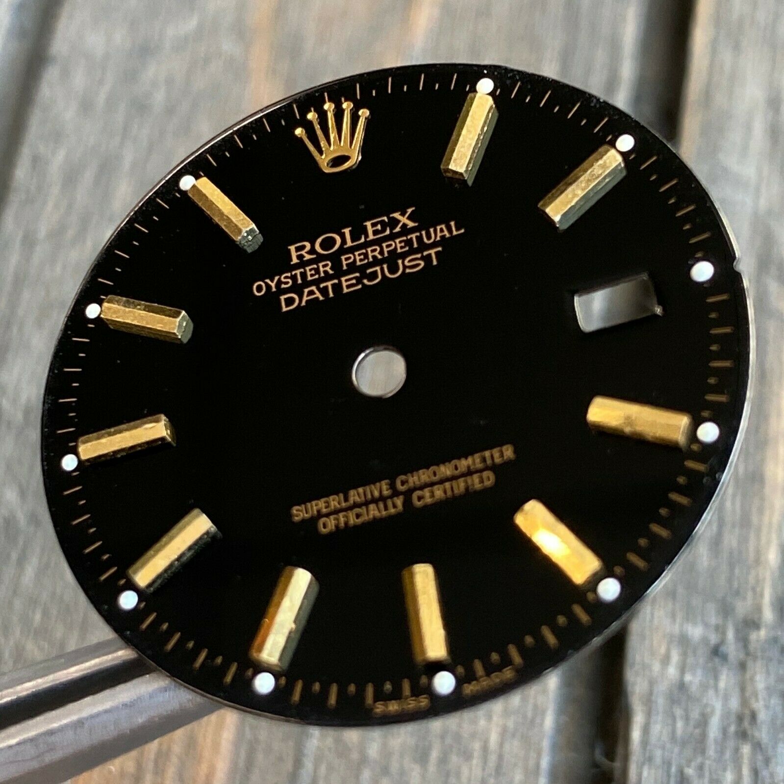 Vintage Original Rolex Black Index Dial 36mm 16013 16233 16203 - 100% Original - luxuriantconcierge
