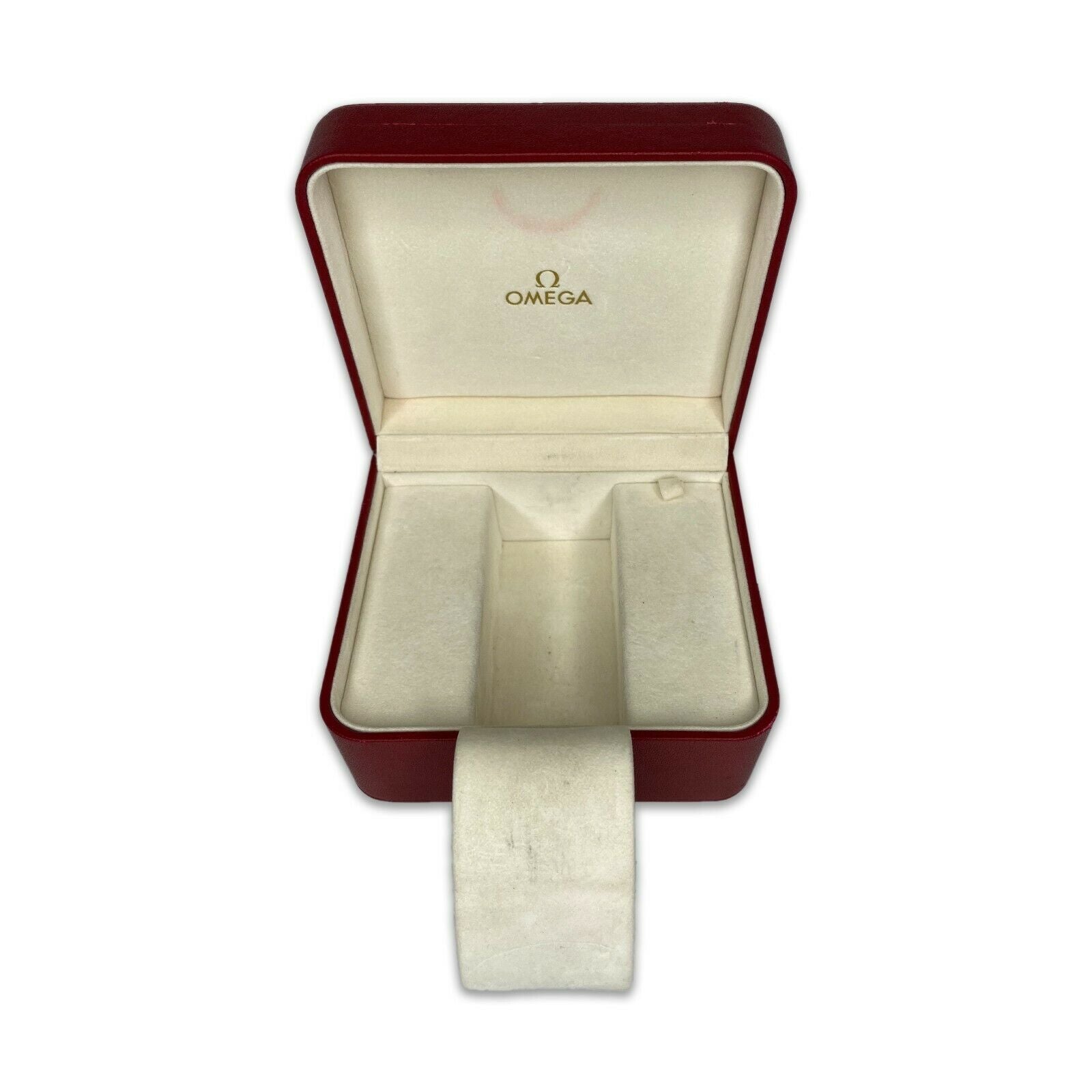 Vintage Omega Watch Box with Outer Box and certificate wallet, hang tag, booklet - luxuriantconcierge