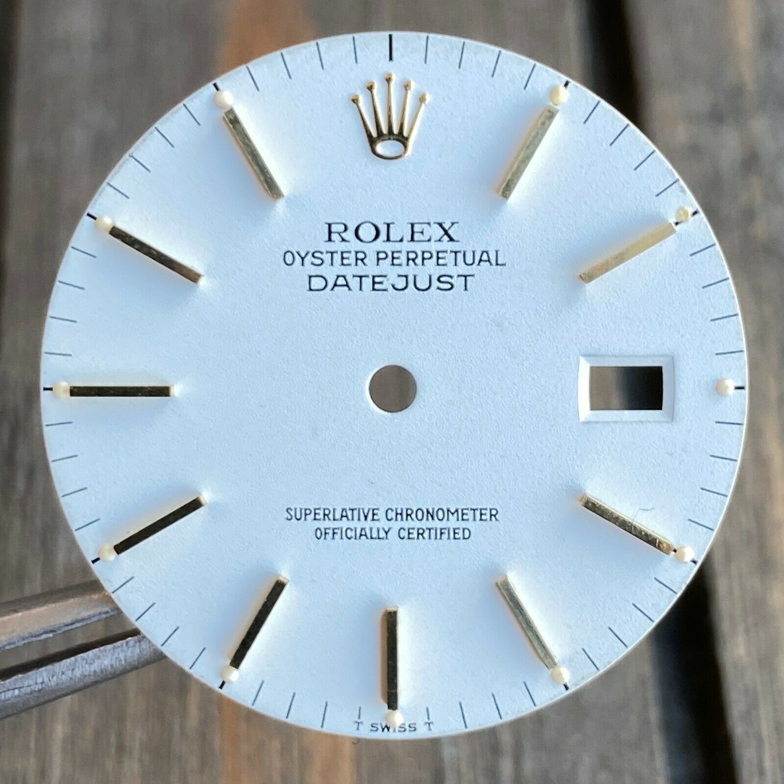 Original Rolex White Dial Index Marker 36mm 16013 16233 16203 - 100% Original - luxuriantconcierge