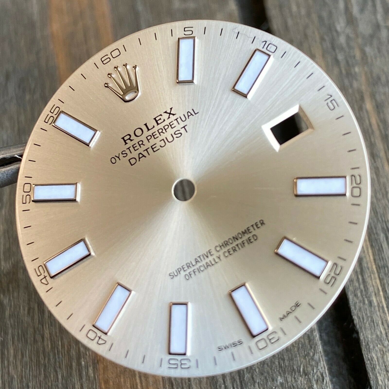 Rolex Datejust II Steel Silver Index Luminous Dial 41mm 116300 116334 - luxuriantconcierge