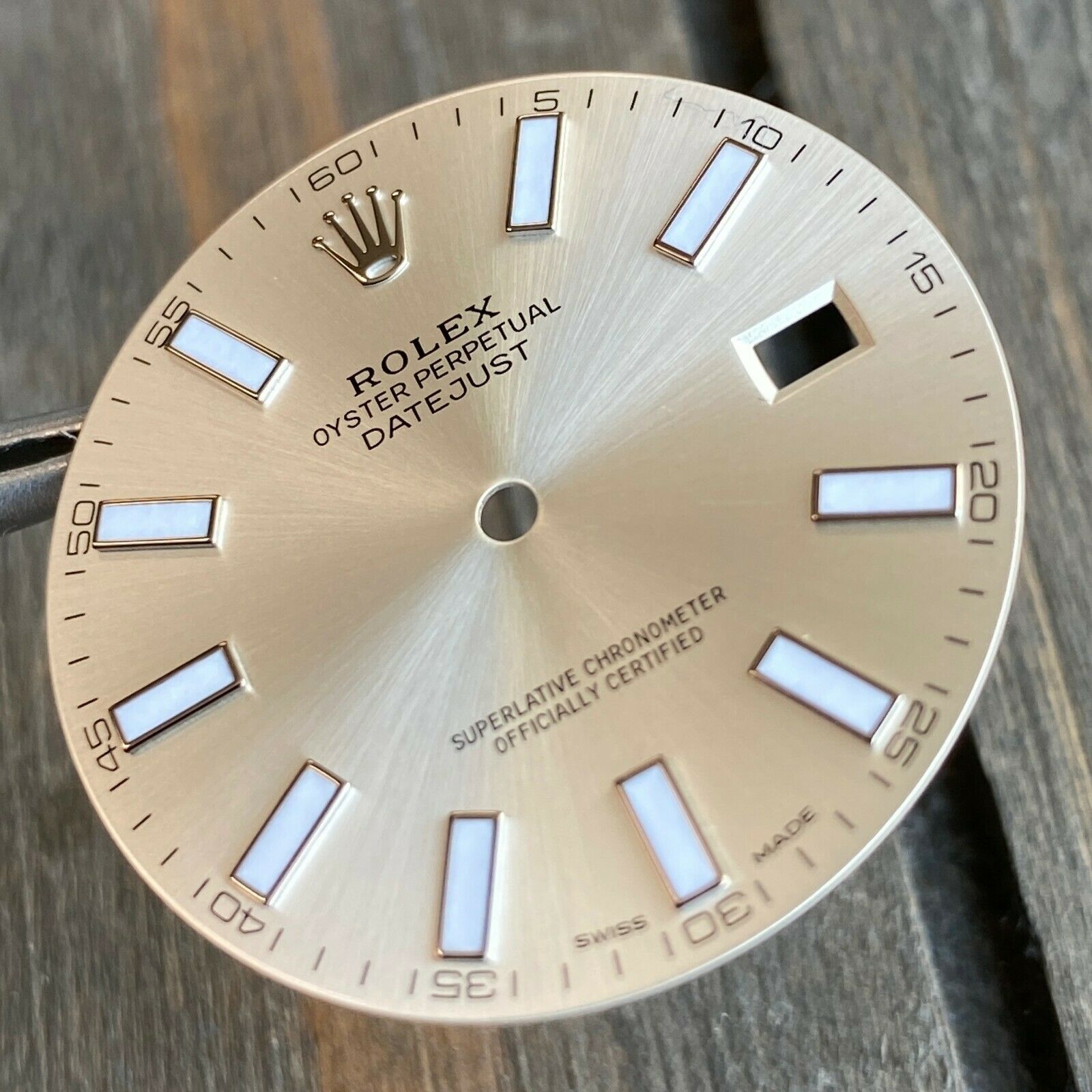 Rolex Datejust II Steel Silver Index Luminous Dial 41mm 116300 116334 - luxuriantconcierge