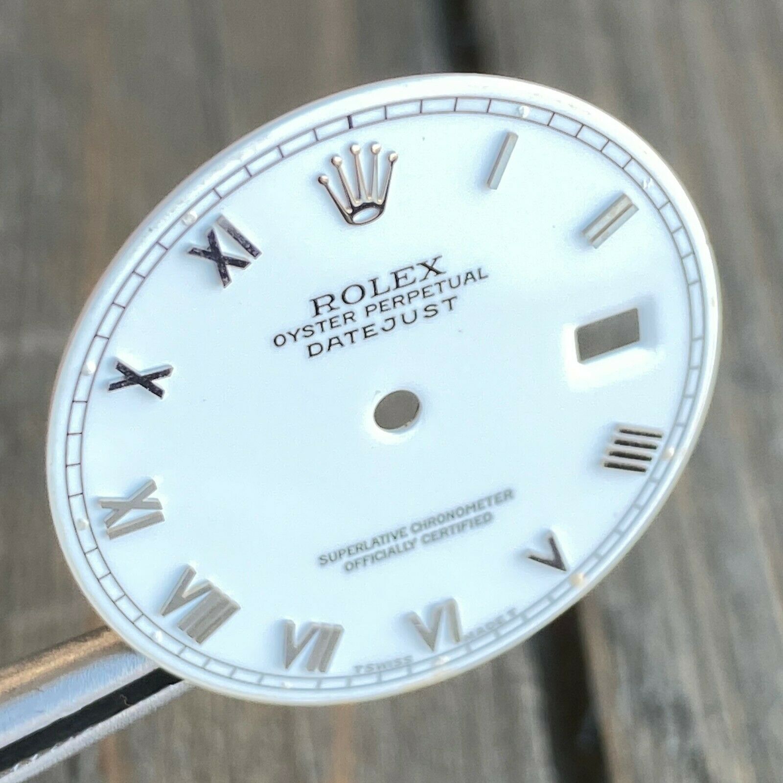 Rolex Datejust Stainless Steel White Roman Numeral Hour Marker Dial 36mm - luxuriantconcierge