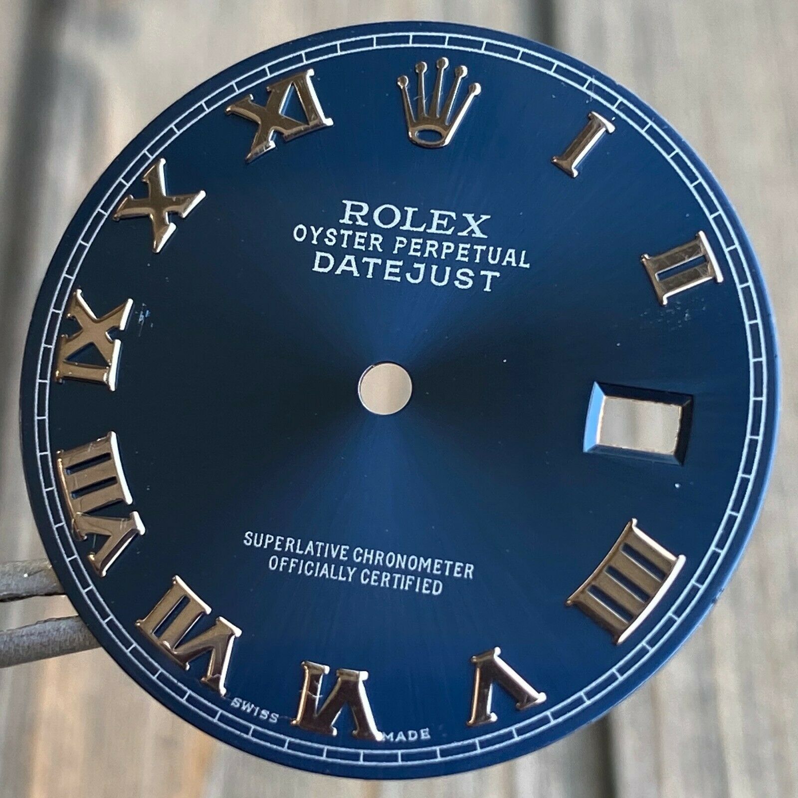 Rolex Datejust Mid-Size Stainless Steel Blue Roman Numeral Dial 31mm - luxuriantconcierge