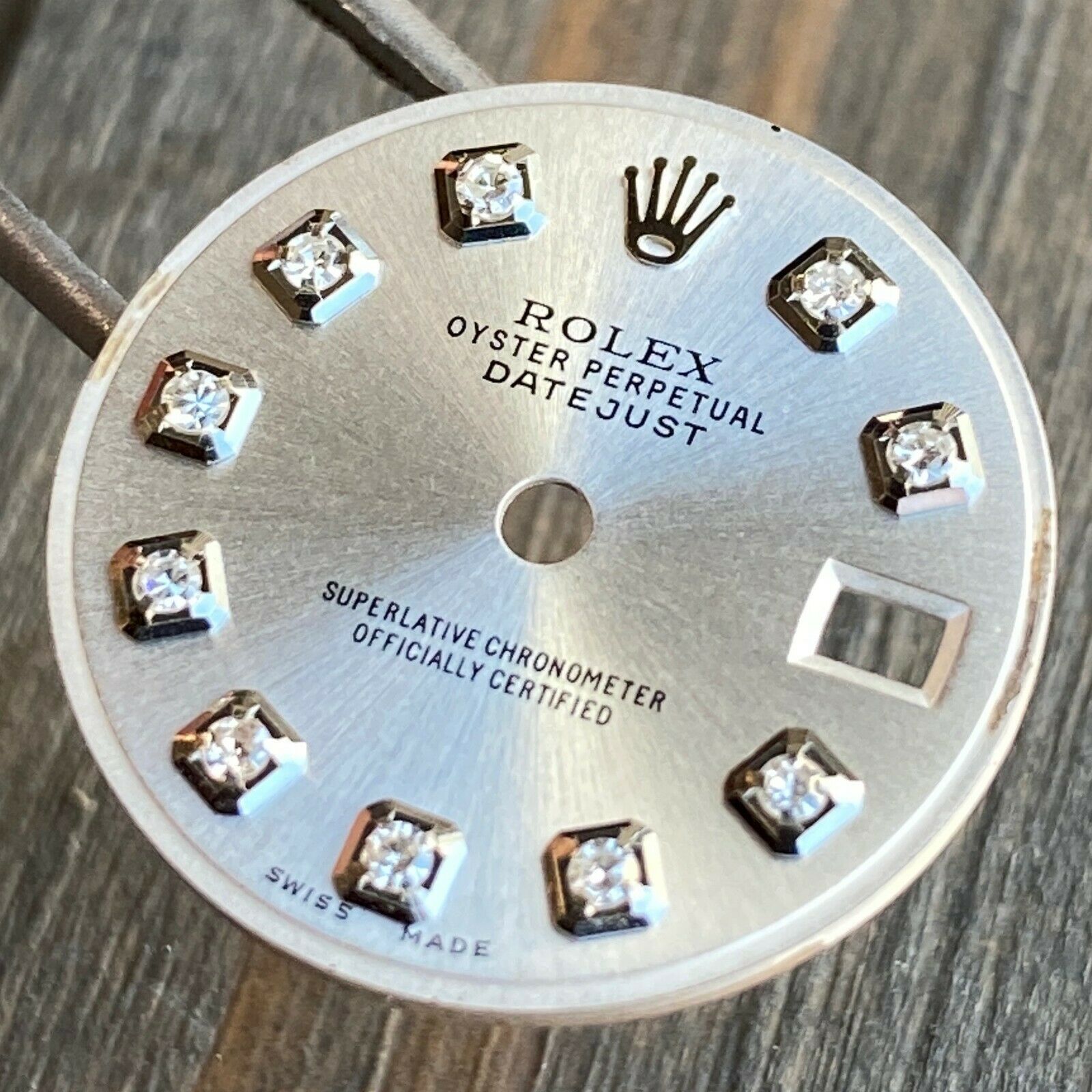 Rolex Lady Datejust Stainless Steel Silver Diamond Hour Marker Dial 26mm - luxuriantconcierge