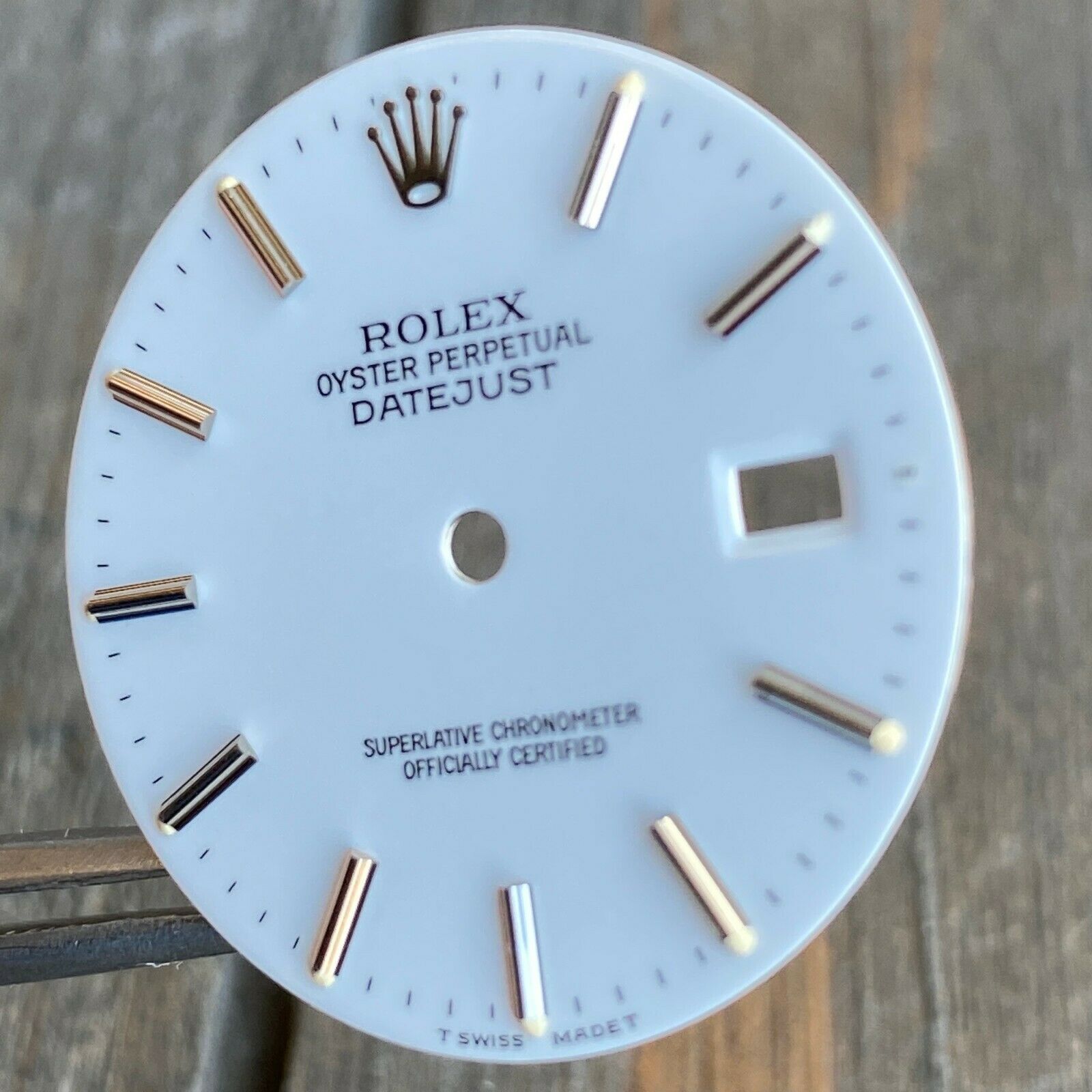 Rolex Datejust Steel White Ceramic Index Dial 36mm - 100% Original - luxuriantconcierge