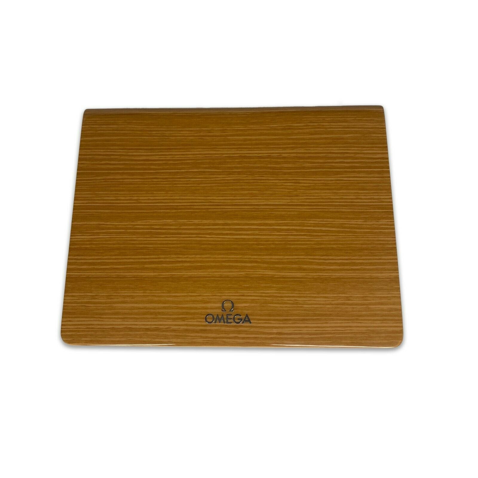 Vintage Omega Brown Wood Extra Large Watch Box with Outer Box - luxuriantconcierge