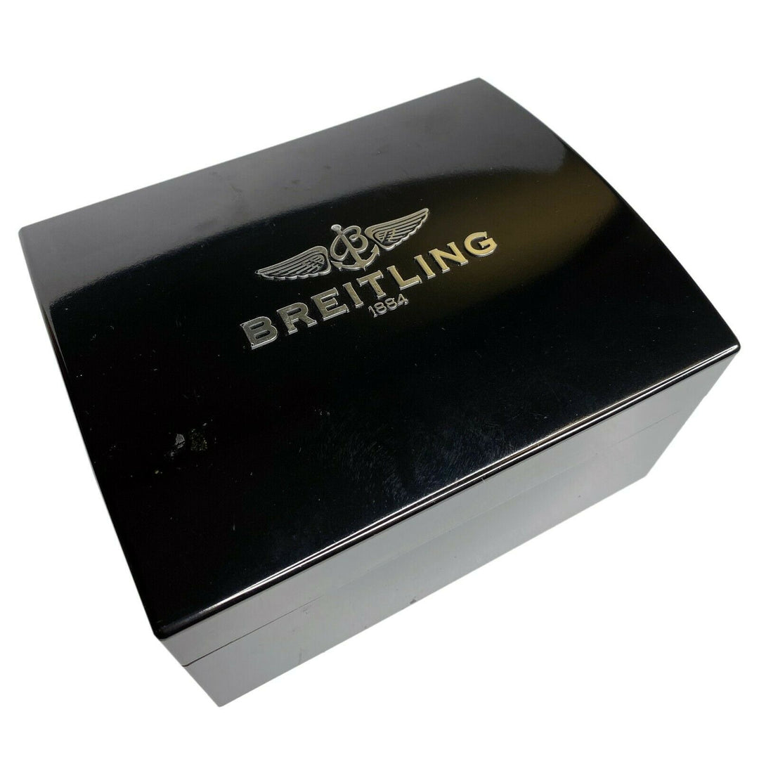 Breitling Black Watch Case with Booklet - luxuriantconcierge