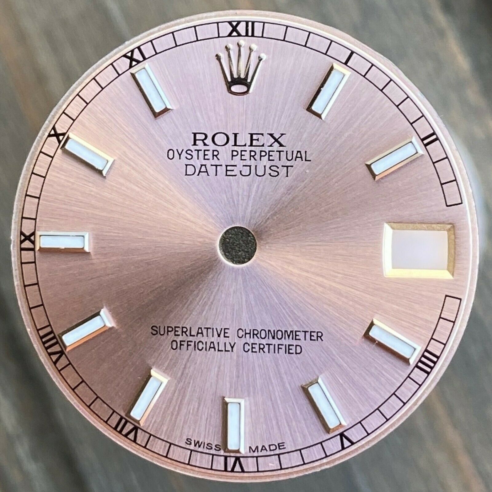 Rolex datejust shop dial replacement