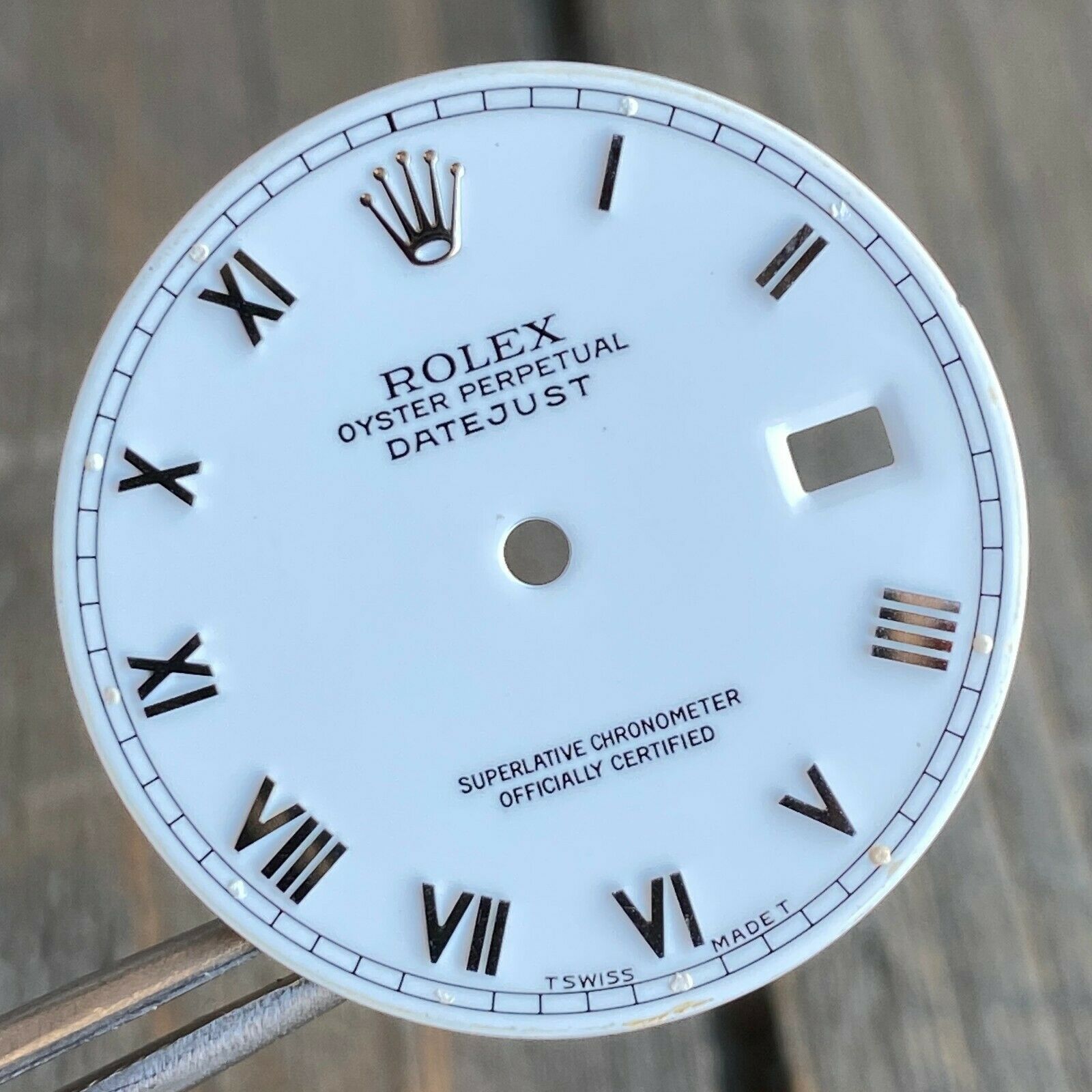 Rolex Datejust Stainless Steel White Roman Numeral Hour Marker Dial 36mm - luxuriantconcierge