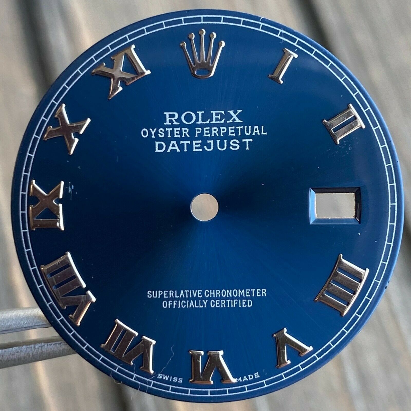 Rolex Datejust Mid-Size Stainless Steel Blue Roman Numeral Dial 31mm - luxuriantconcierge