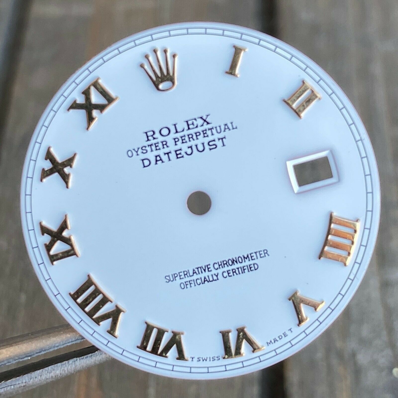 Original Rolex White Roman Numeral Dial 36mm 16013 16233 16203 - 100% Original - luxuriantconcierge