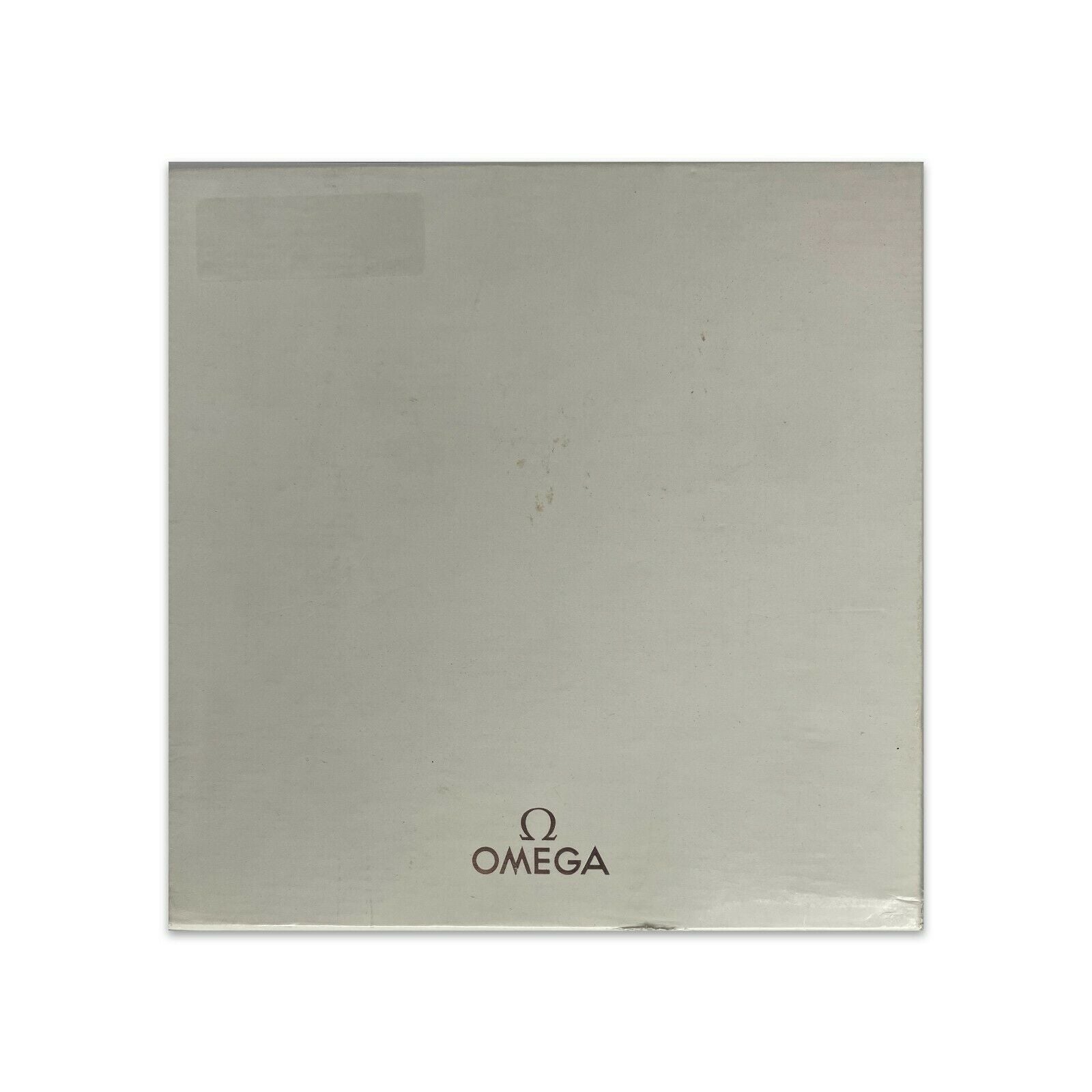 Vintage Omega Watch Box with Signed Omega Outer Box, certificate wallet, booklet - luxuriantconcierge