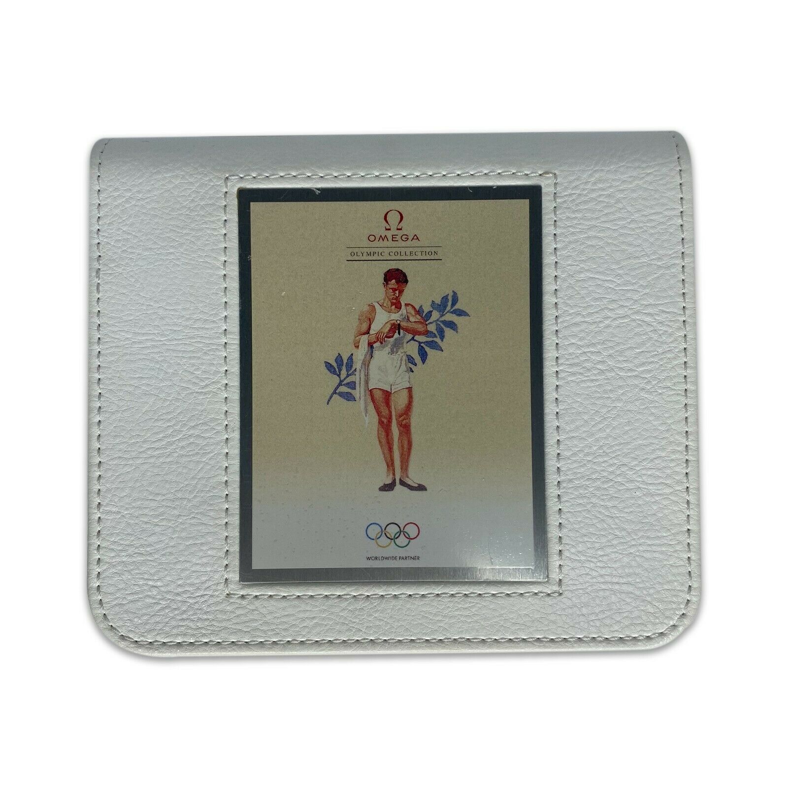 Rare Vintage Omega Olympic Watch Box with Signed Omega Outer Box - luxuriantconcierge