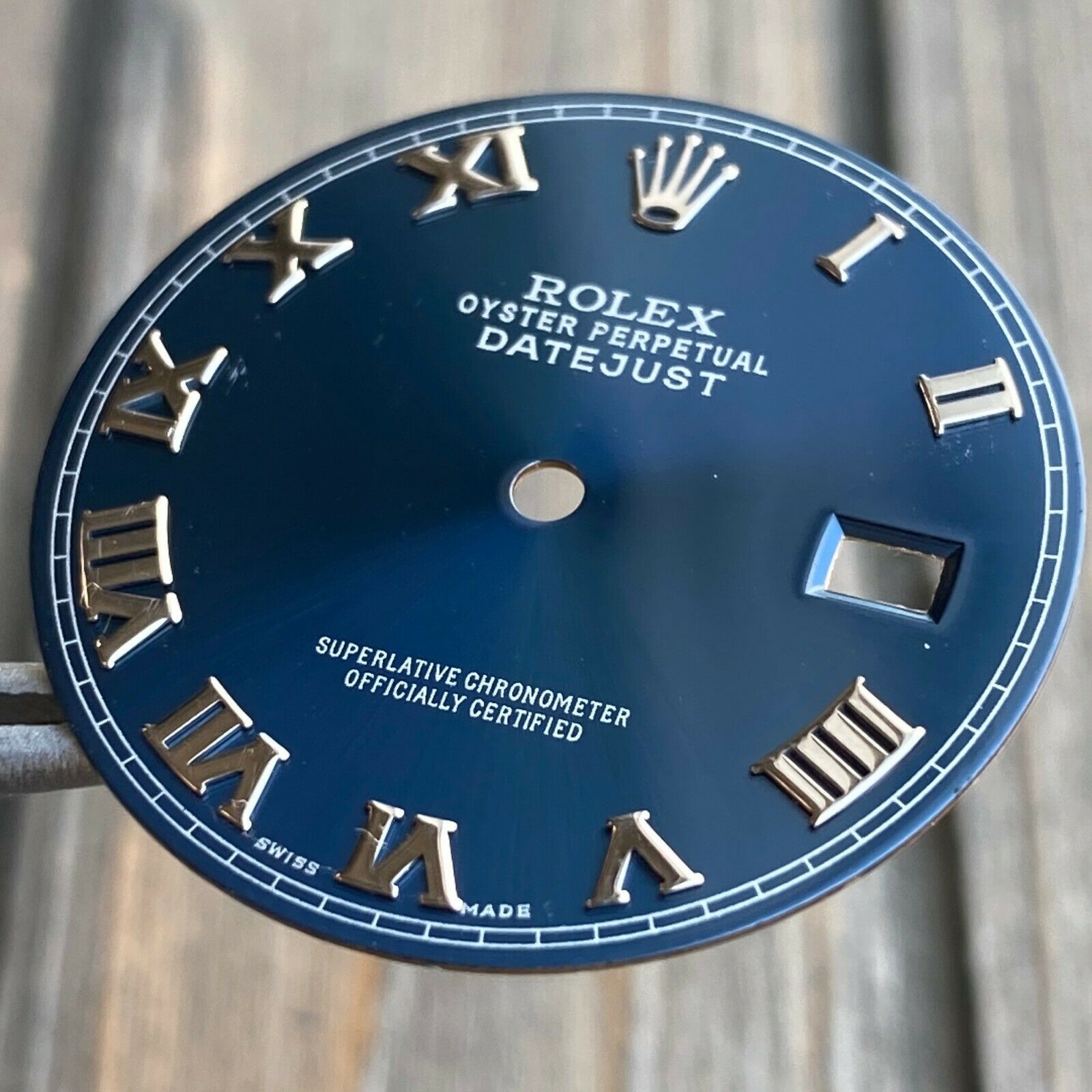 Rolex Datejust Mid-Size Stainless Steel Blue Roman Numeral Dial 31mm - luxuriantconcierge