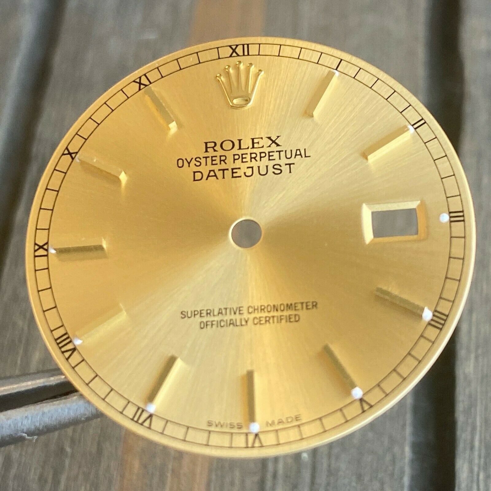 Vintage Original Rolex Champagne Index Dial 36mm 16013 16233 16203 100% Original - luxuriantconcierge