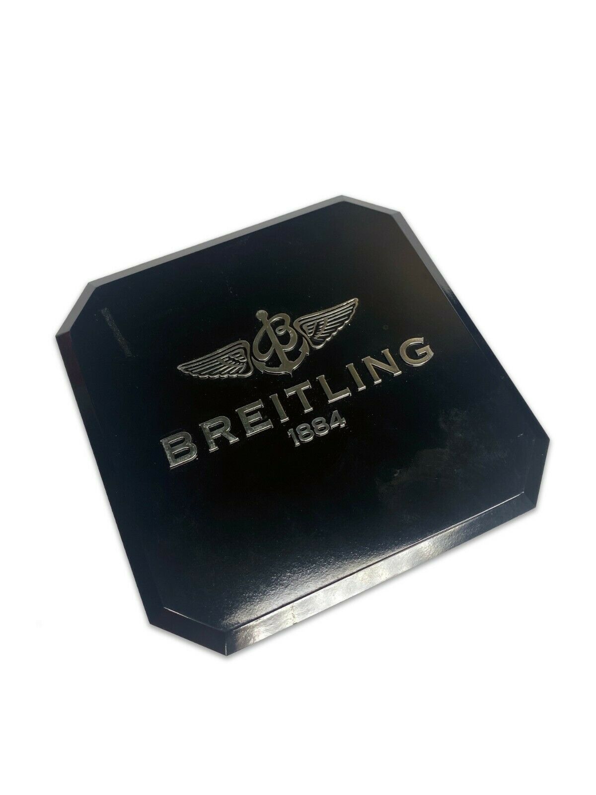Breitling Watch Box with pillow and Outer Yellow Box - luxuriantconcierge